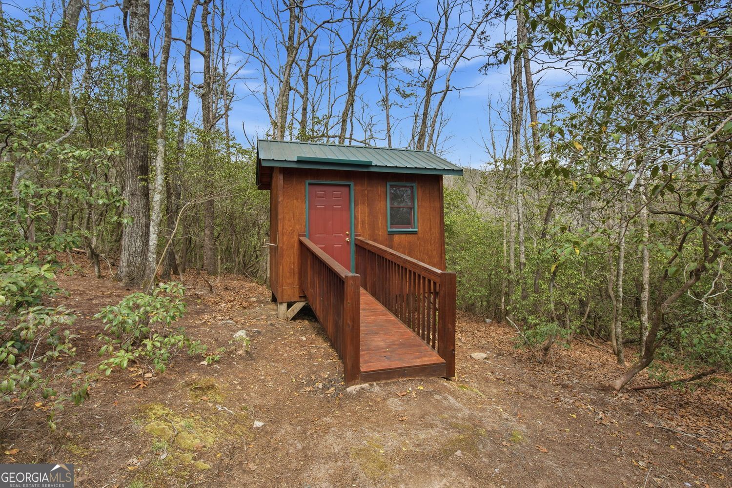 Private Mountain Homestead on 8.79 Acres Backing National Forest - Gar – image 55