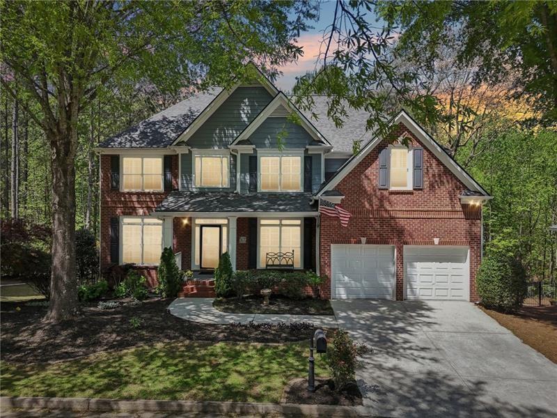 This beautiful home located on a cul-de-sac backs up to a private wood – image 69