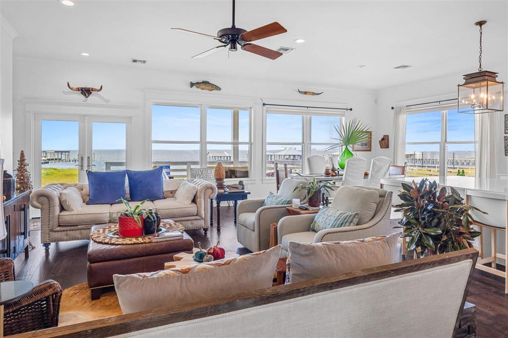 Waterfront home situated on open water on the northern end of Big Lake – image 5