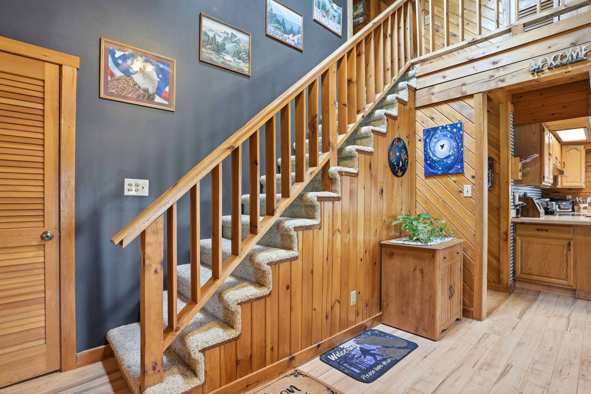 Log Cabin Retreat on 5 AcresEscape to your own private oasis tucked aw – image 4