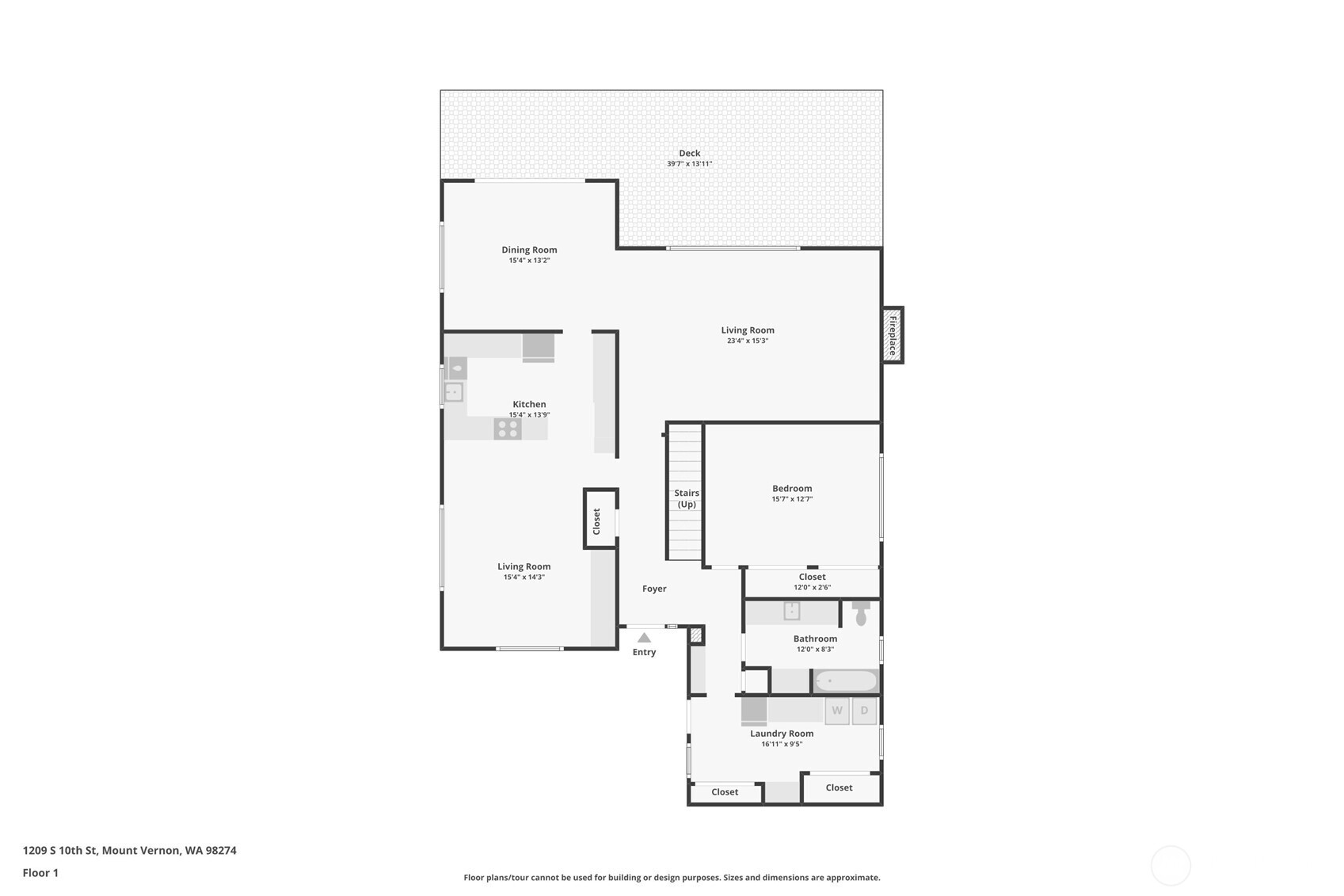 1209 1209 S 10th Street, Mount Vernon, Washington, 98274, USA, 3 Bedrooms Bedrooms, ,2 BathroomsBathrooms,Residential,For Sale,1209 S 10th Street,2465356