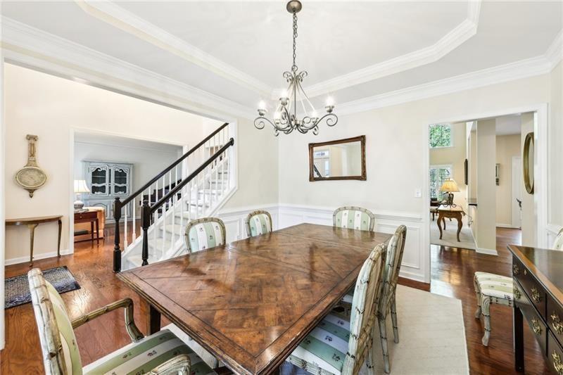 This beautiful home located on a cul-de-sac backs up to a private wood – image 12