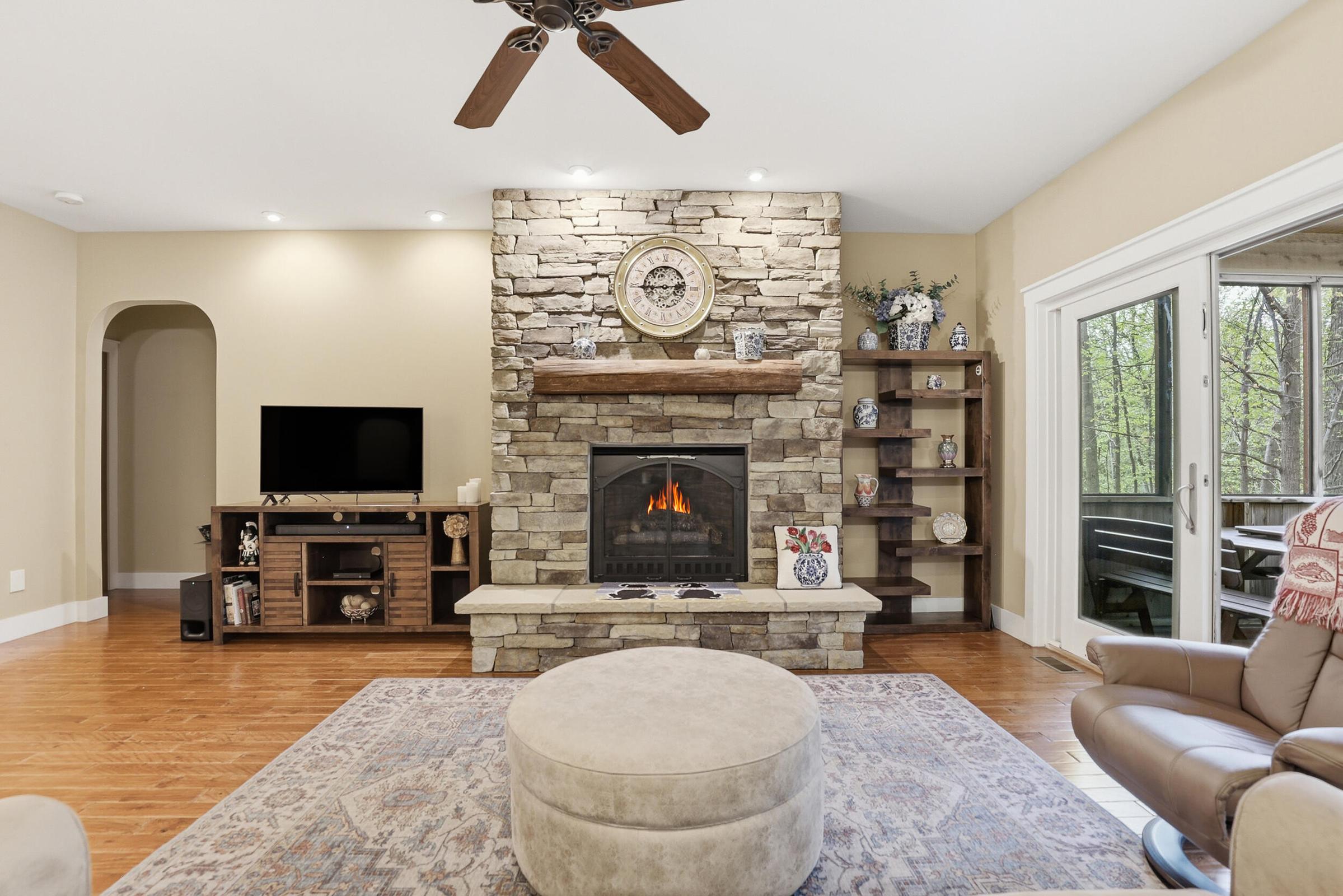 Tucked away on over an acre along the Little Muskegon River in the hea – image 14