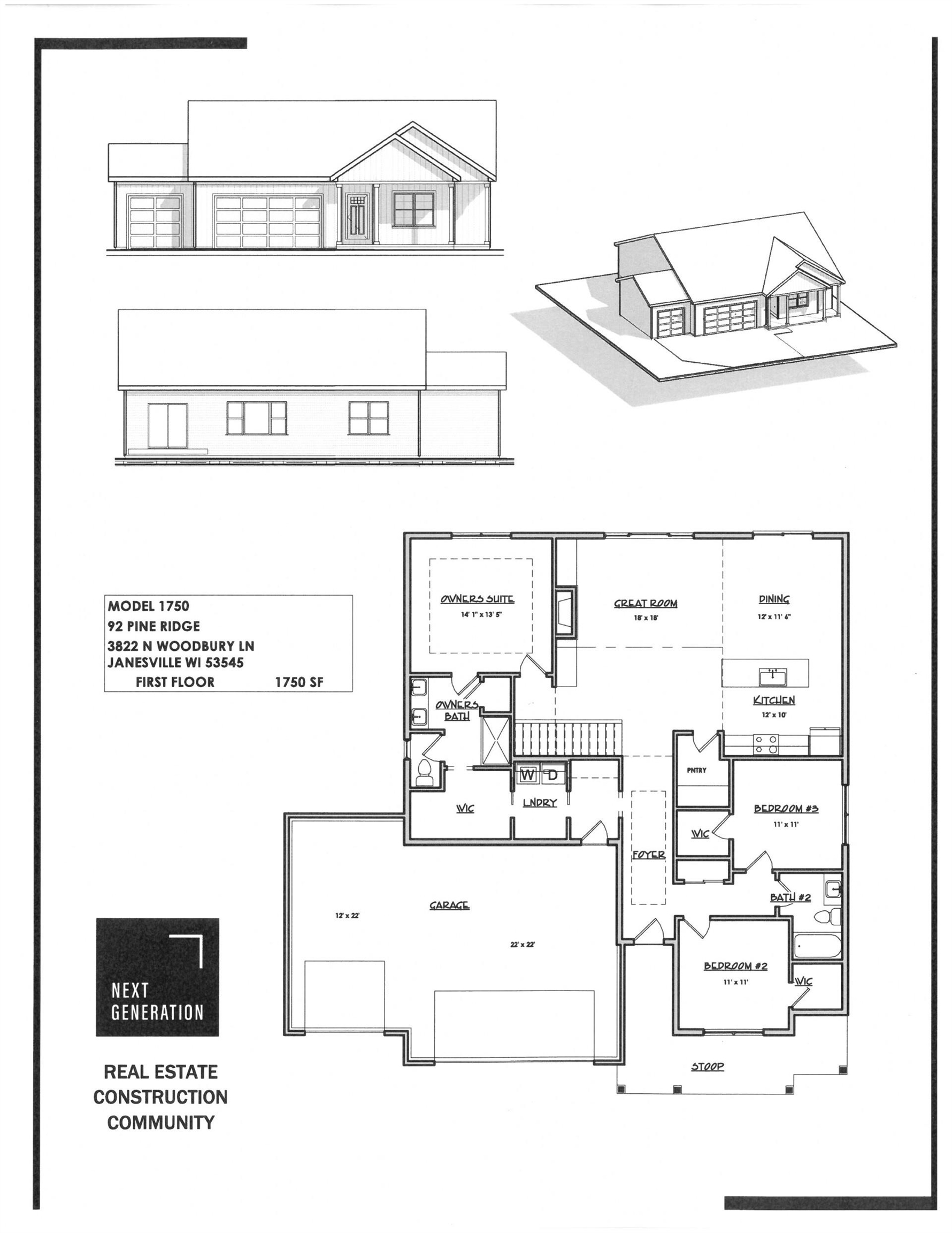 Estimated Completion August, 2026. New split-bedroom farmhouse ranch b – image 19