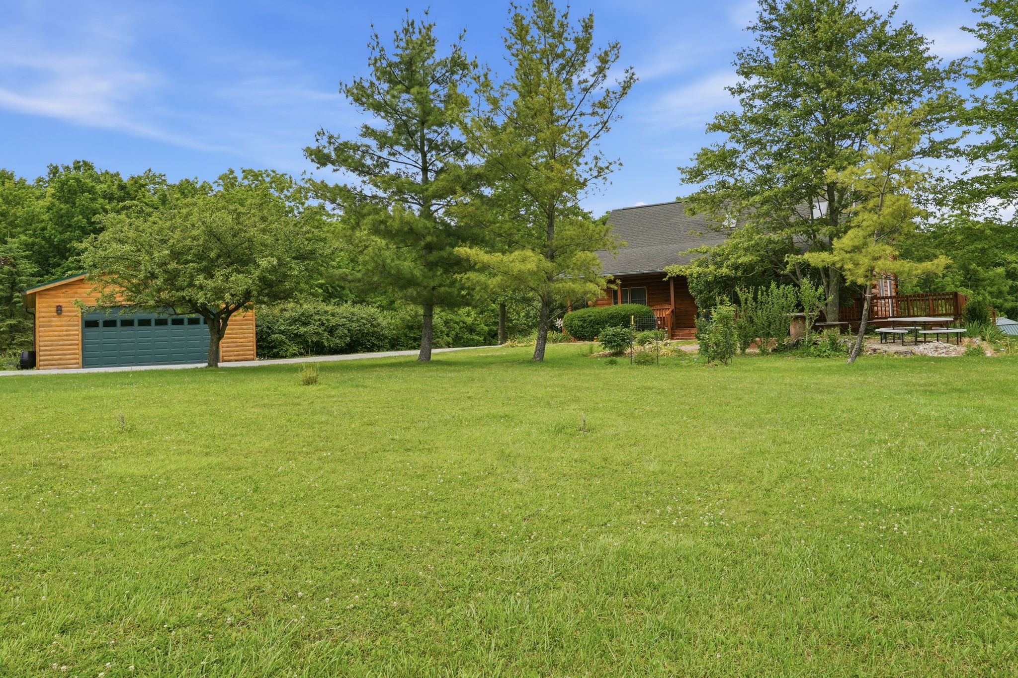Log Cabin Retreat on 5 AcresEscape to your own private oasis tucked aw – image 2