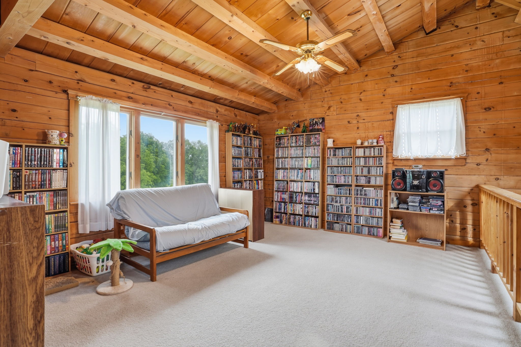 Log Cabin Retreat on 5 AcresEscape to your own private oasis tucked aw – image 17