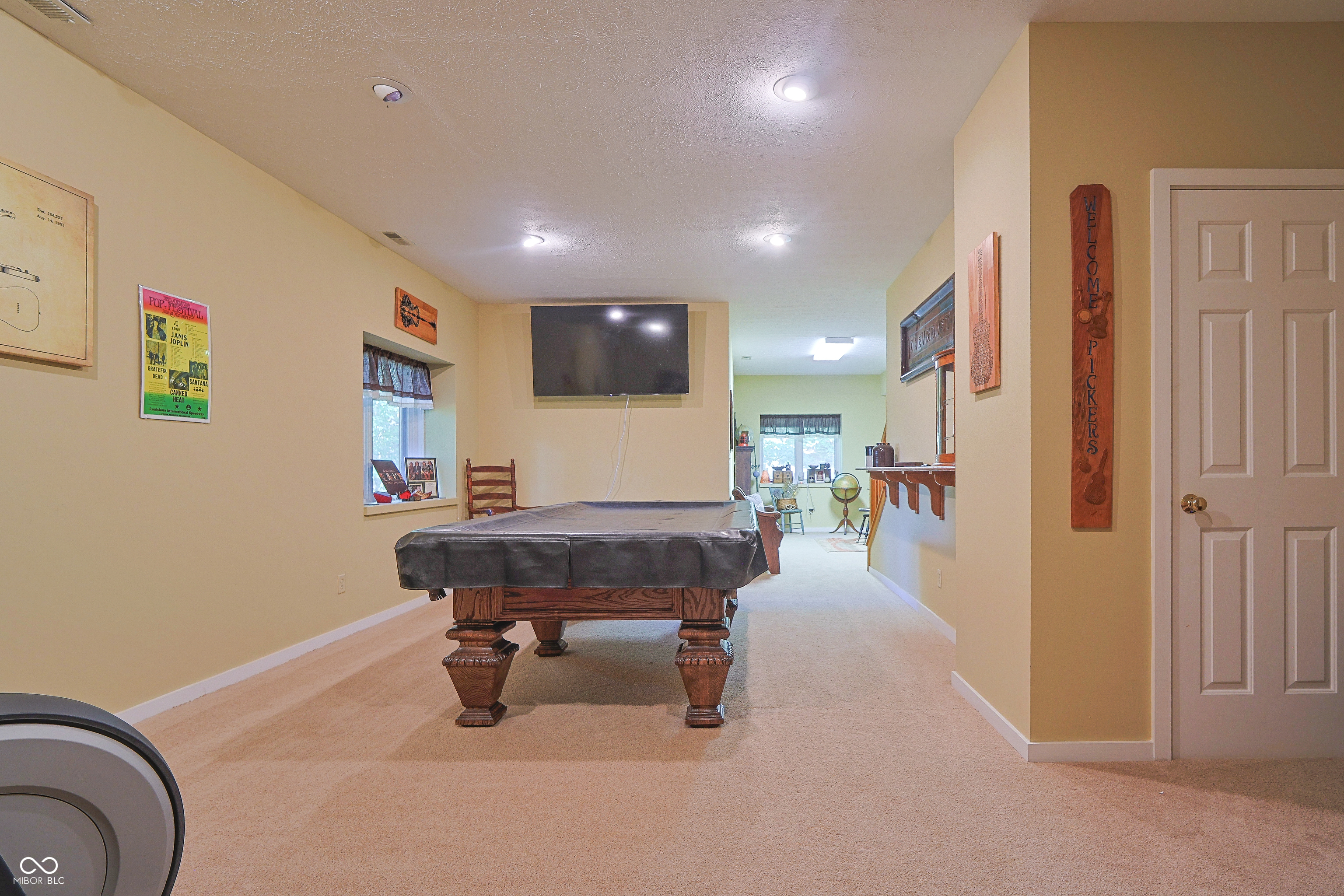 Custom red oak timber-frame home with Lake Monroe views, located in Sa – image 10
