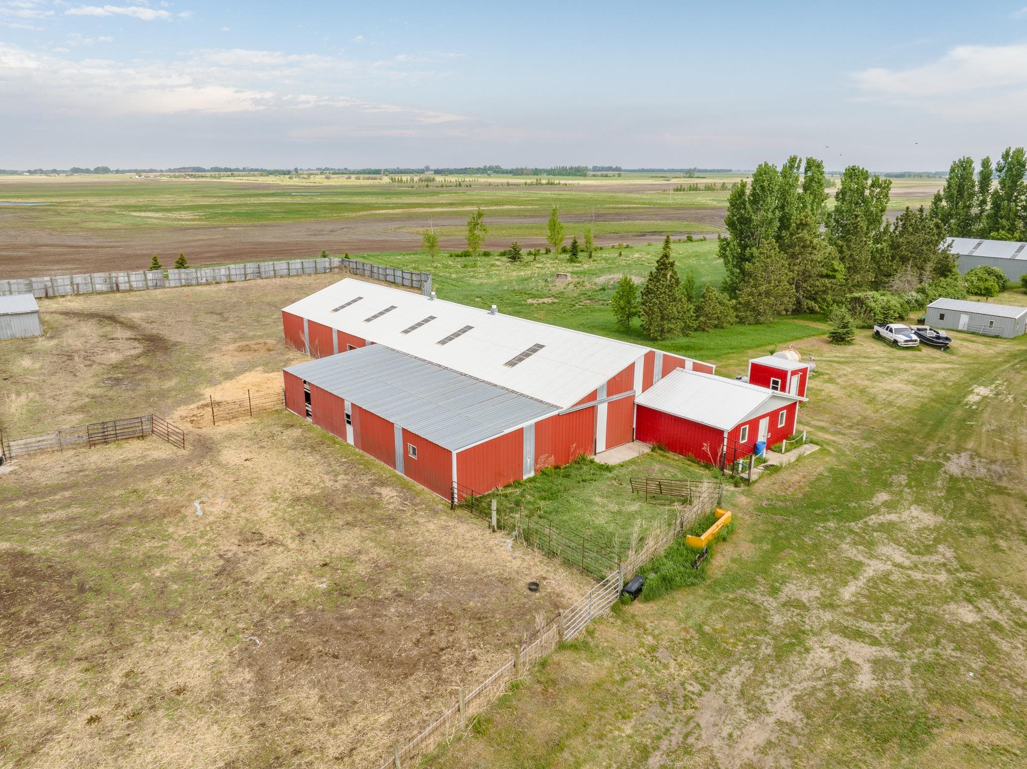 HWY 2 east of Granville 2 miles to 10 Ave N, Turn north second farm on – image 14