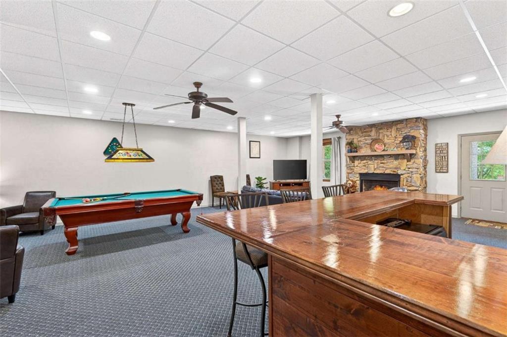 Fully furnished true log home on 5.78 private wooded acres in sought-a – image 29