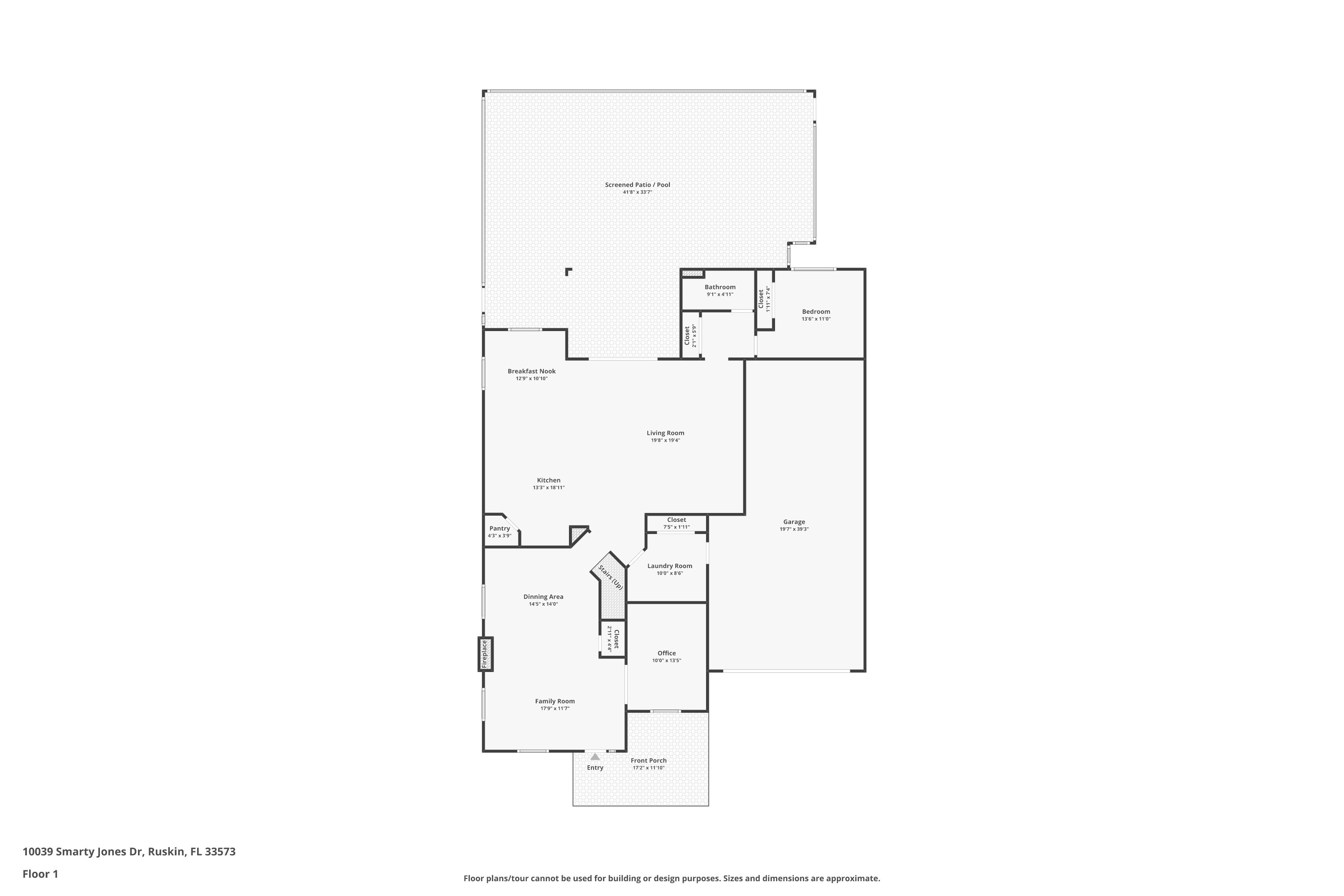 10039 10039 Smarty Jones Dr, Ruskin, Florida, 33573, USA, 5 Bedrooms Bedrooms, ,4 BathroomsBathrooms,Residential,For Sale,10039 Smarty Jones Dr,642016df-e23d-48f6-b27e-21a6c6