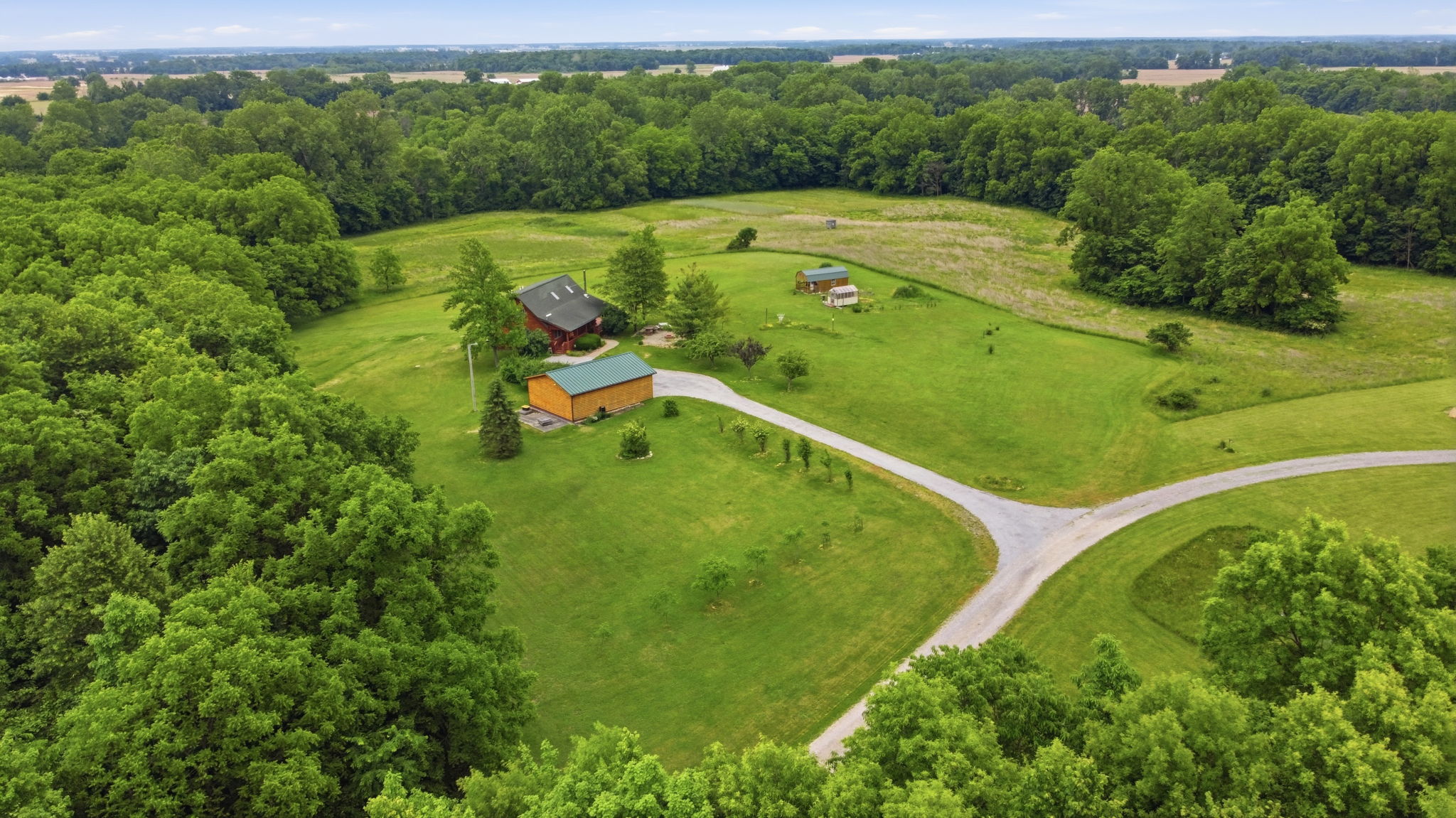 Log Cabin Retreat on 5 AcresEscape to your own private oasis tucked aw – image 42