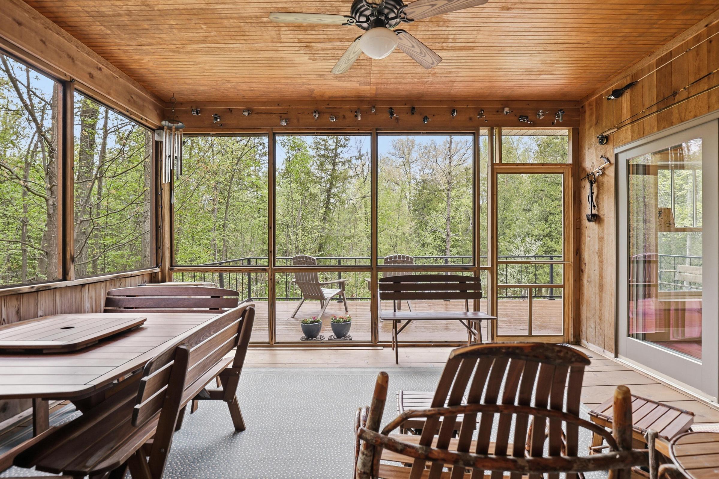 Tucked away on over an acre along the Little Muskegon River in the hea – image 23