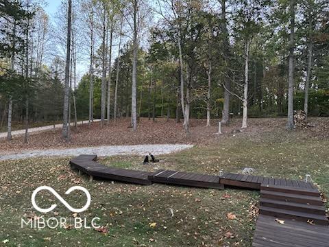 Custom red oak timber-frame home with Lake Monroe views, located in Sa – image 62