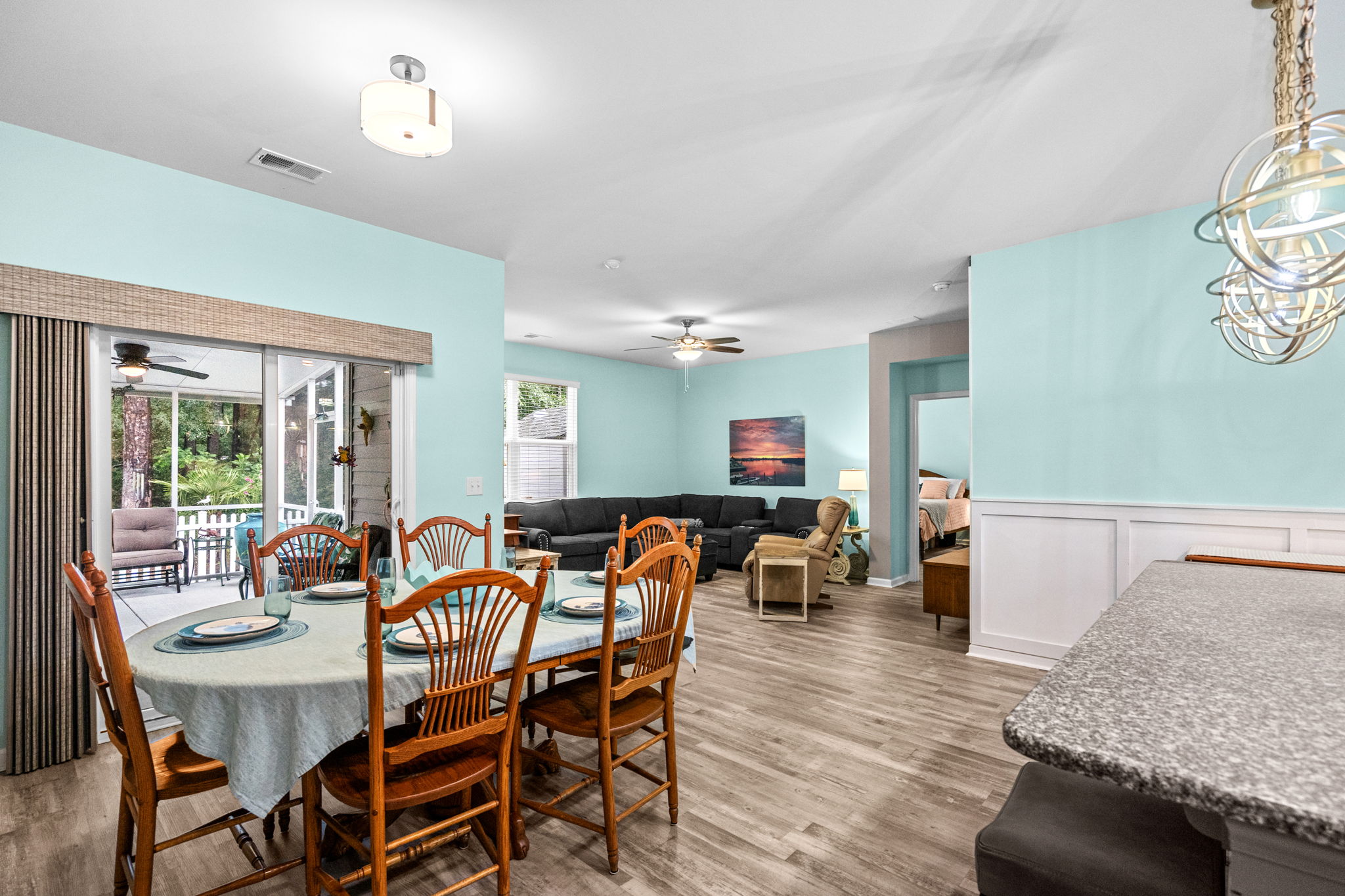 This is a beautifully maintained 4 BR/2BA one level, open concept ranc – image 13