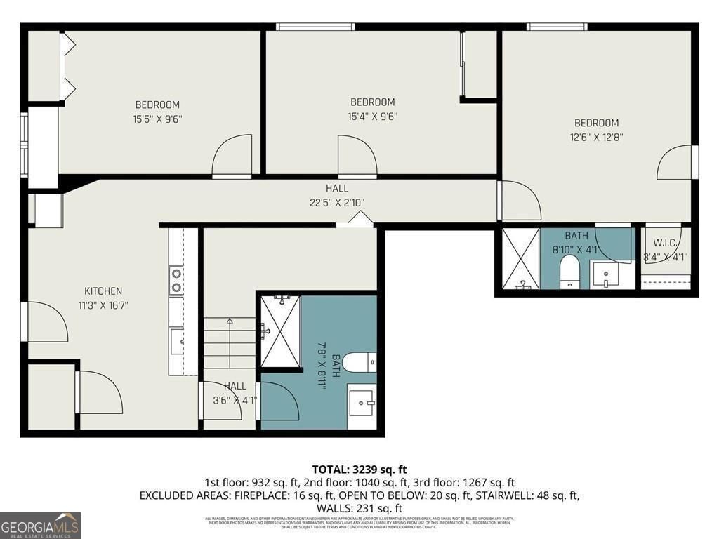 489 Broadstone Way in Brookstone III offers 7 bedrooms and 5 baths, in – image 34
