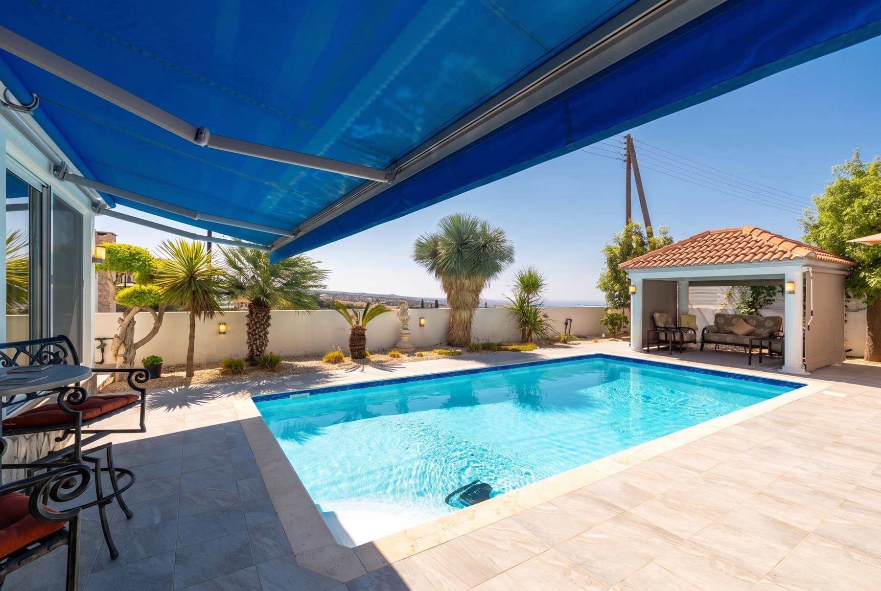  Contemporary 3+1 Bedroom Bungalow with Sea Views in Pegeia, Pafos - 物件實景