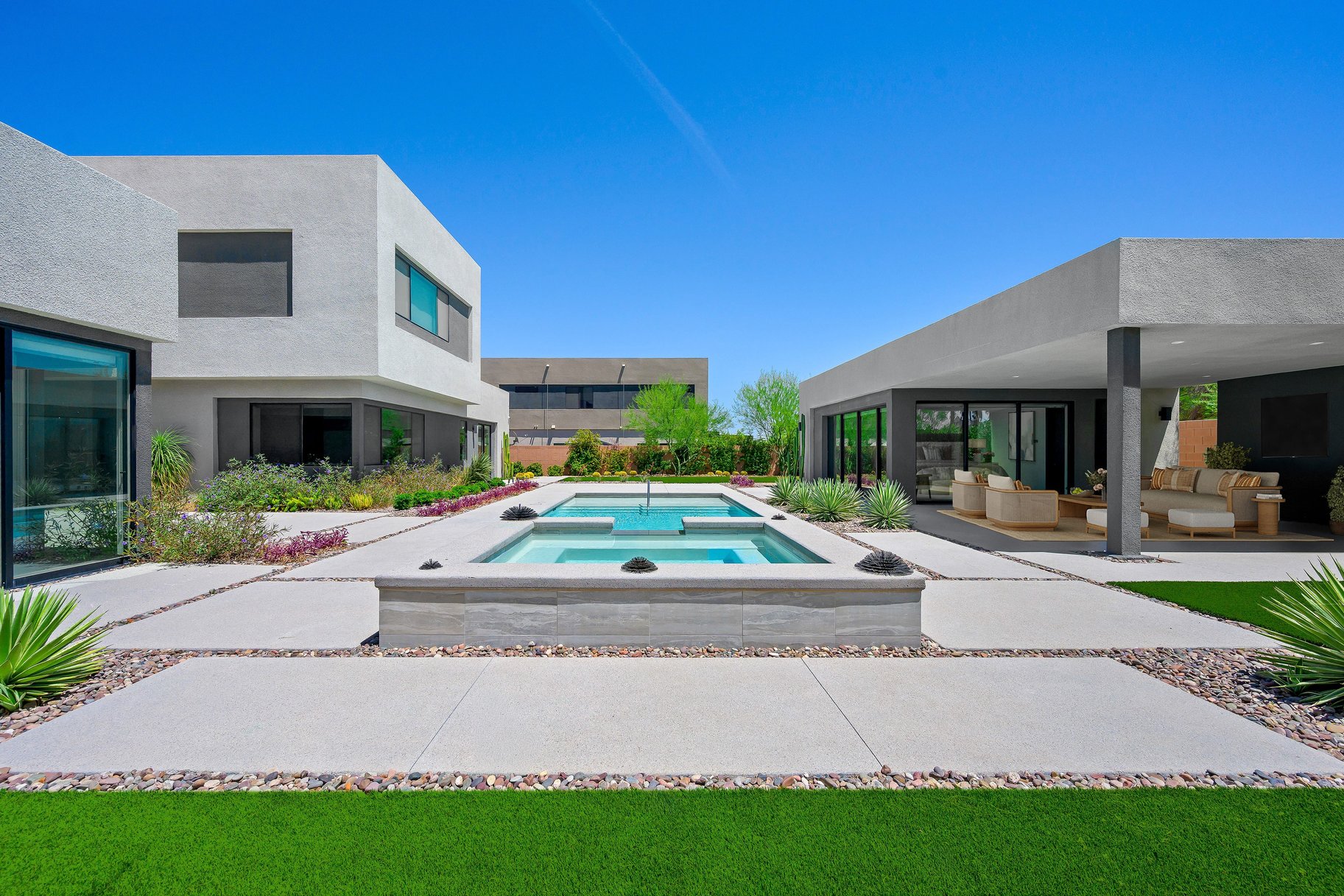  Private Contemporary Masterpiece in Las Vegas