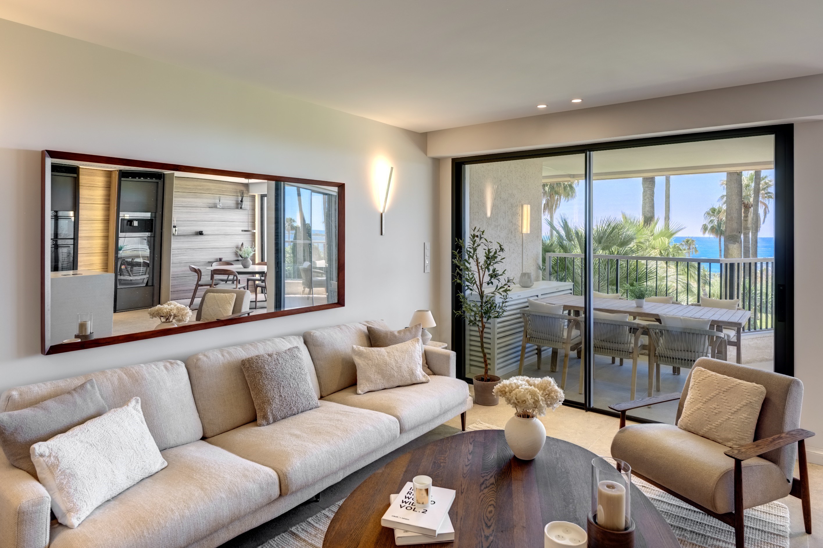  Sea view apartment with luxury amenities in Cannes - 物件實景