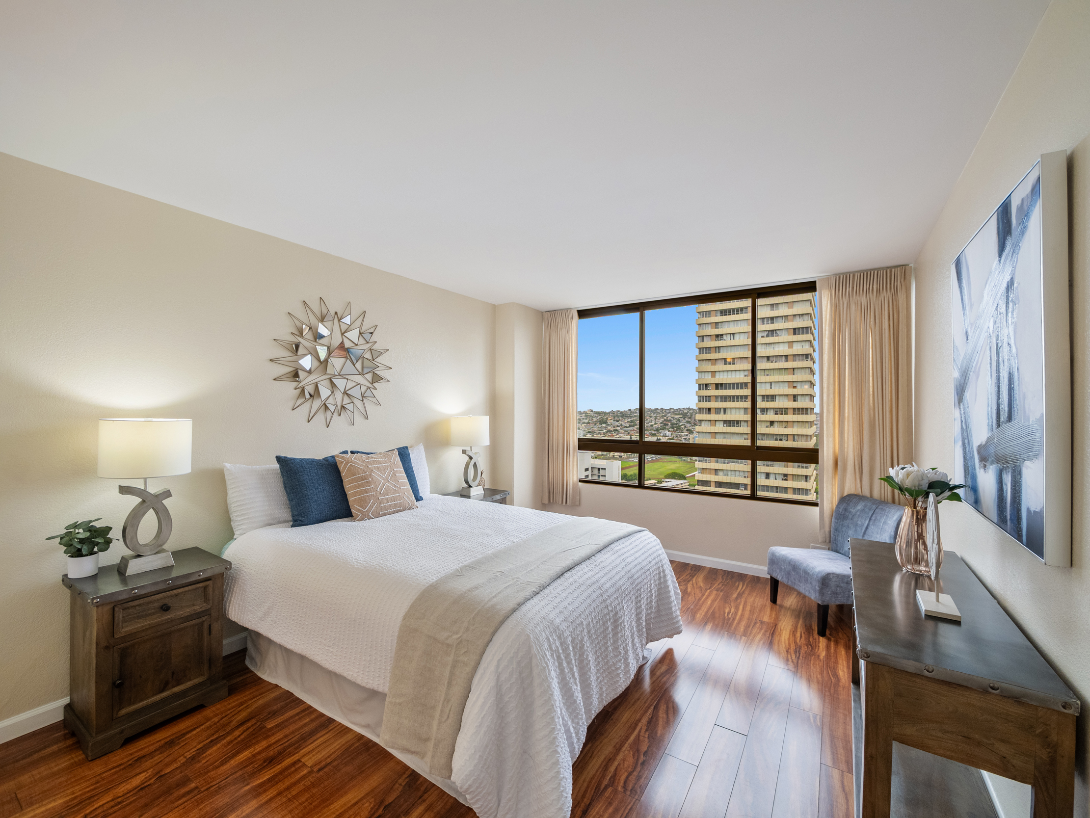  Iolani Court Plaza, City, Diamond Head, Mountain, Ocean, Sunrise views - 物件實景