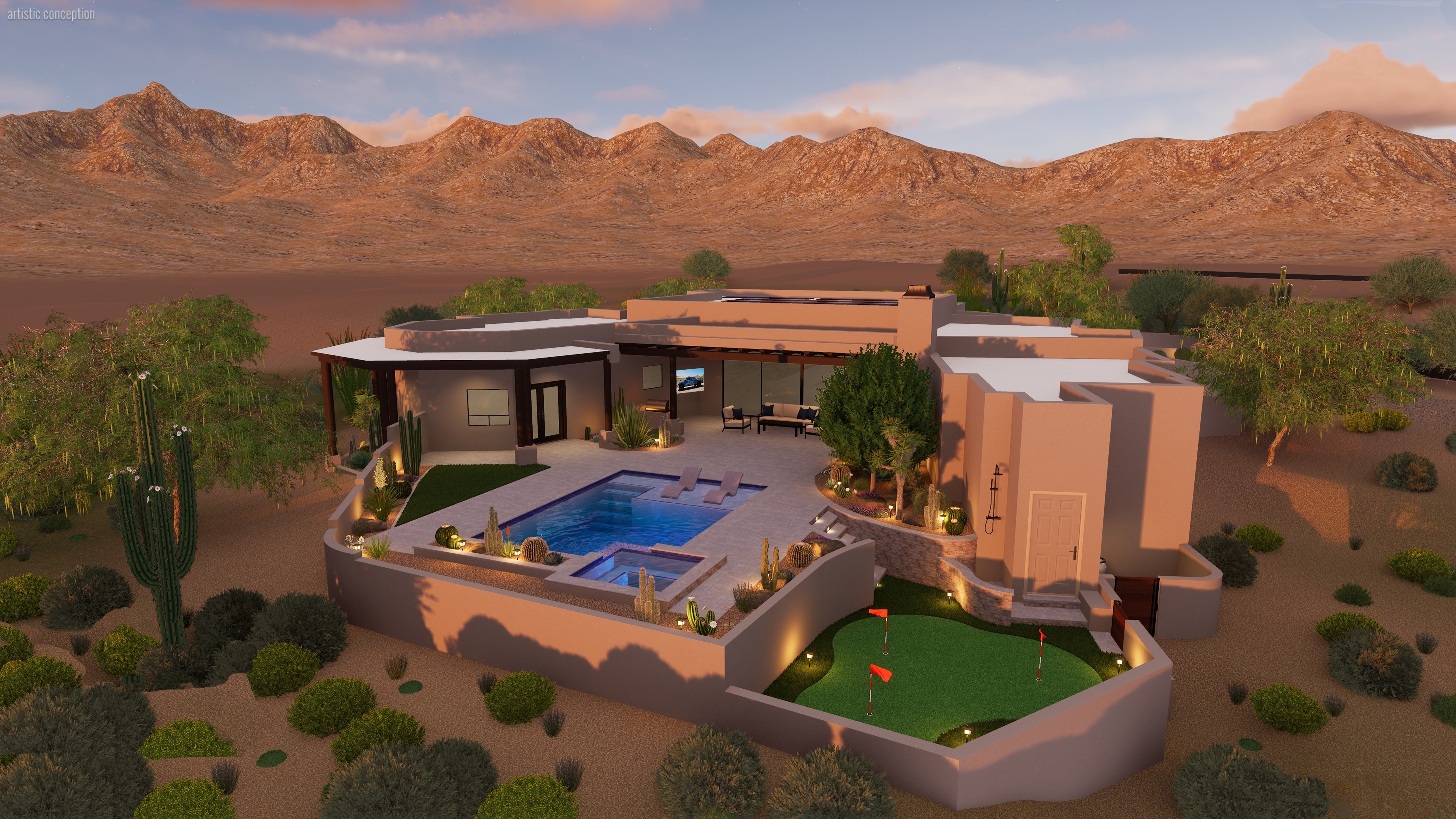  9197 E BAJADA RD¦Scottsdale, AZ - 物件實景