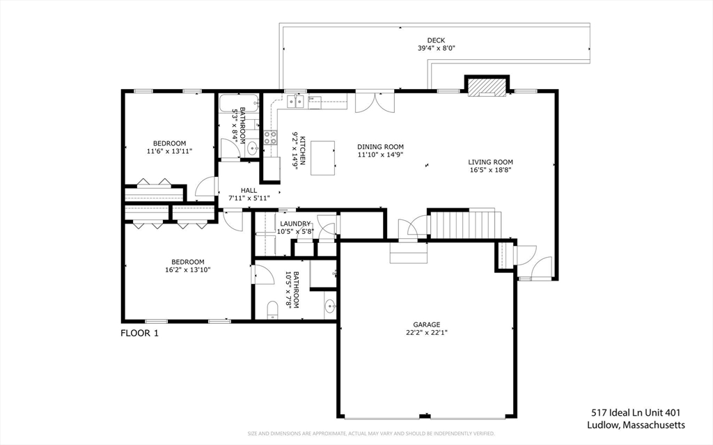 Ludlow, Massachusetts, 01056, United States, 3 Bedrooms Bedrooms, ,3 BathroomsBathrooms,Residential,For Sale,1942127