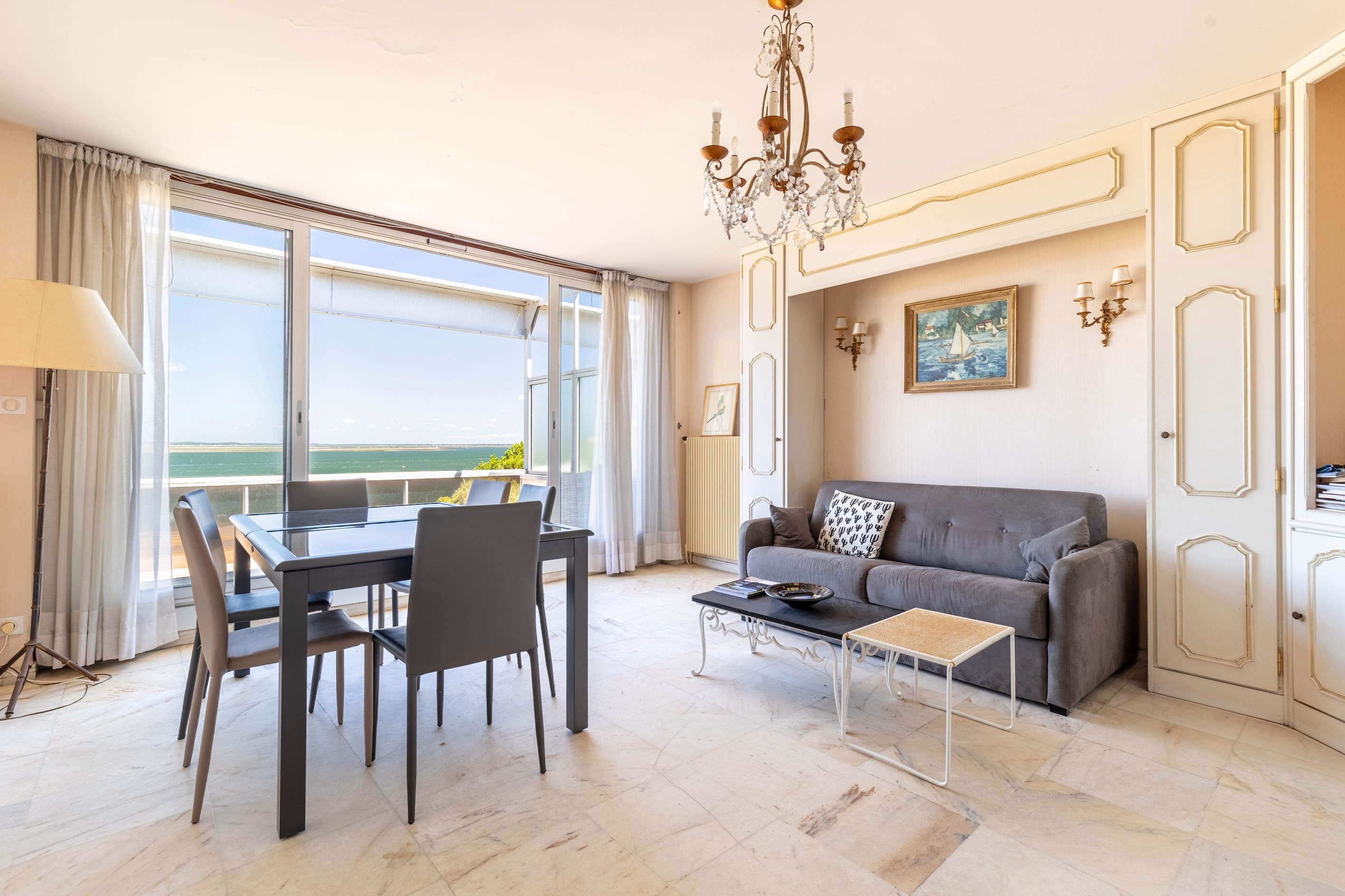  EXCLUSIVE LISTING – ARCACHON – TOWN CENTRE – FRONT-LINE APARTMENT – TOP FLOOR –… - 物件實景