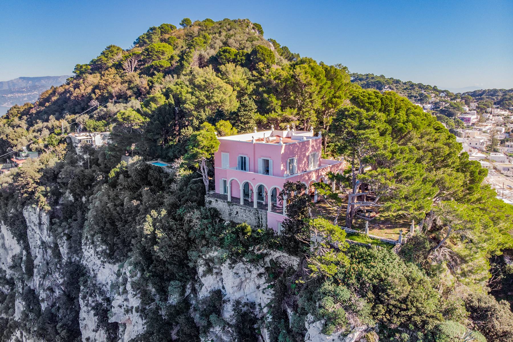  Monumental villa overlooking the sea of Capri - 物件實景
