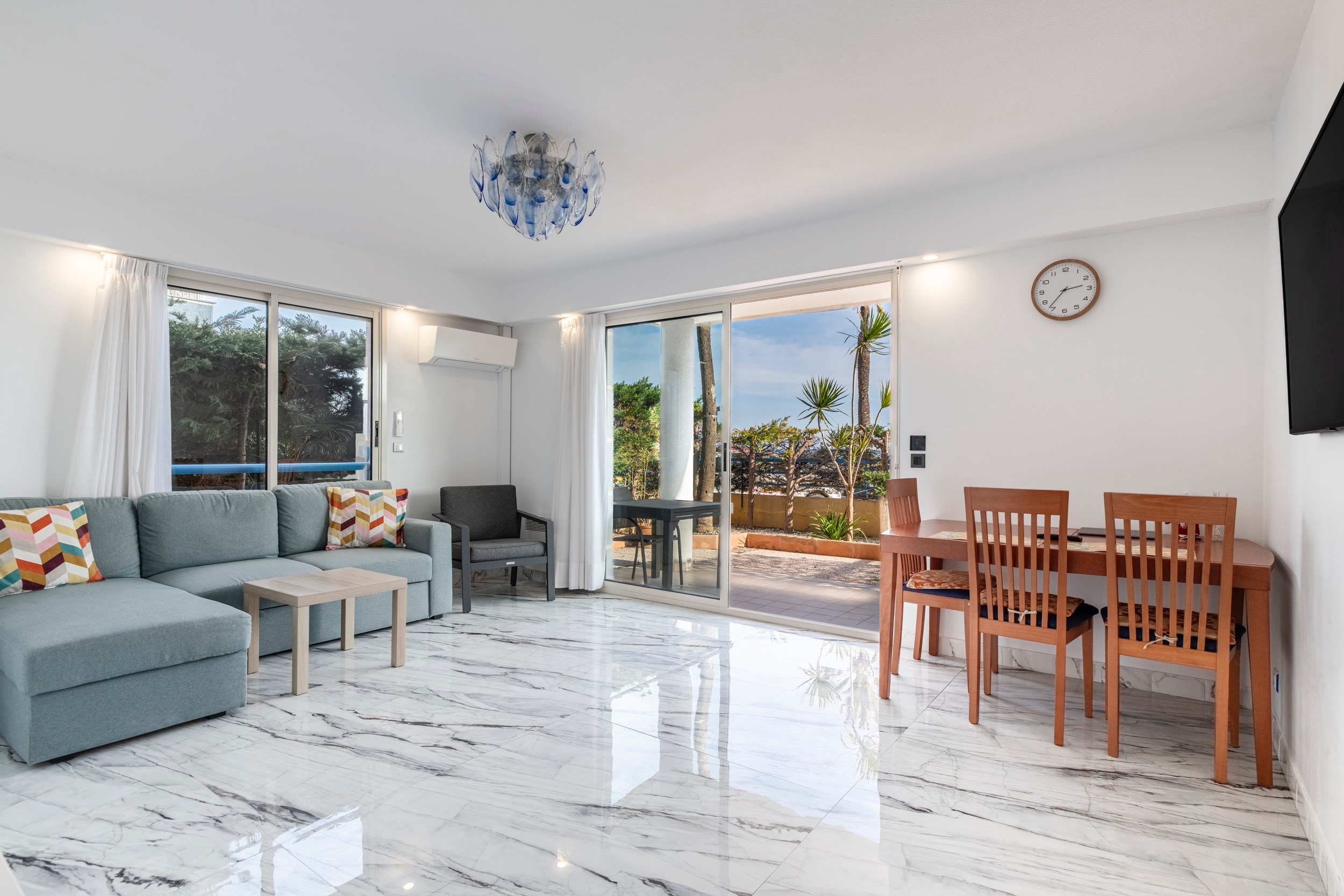  One bedroom garden apartment steps from the beach in Roquebrune-Cap-Martin near… - 物件實景