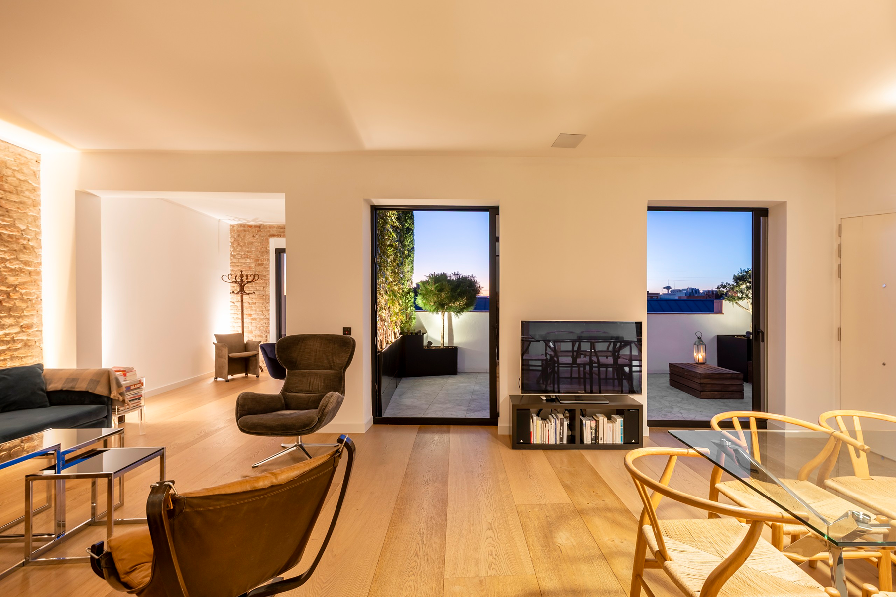  Contemporary Style Penthouse with 2 Terraces in the Heart of Madrid - 物件實景