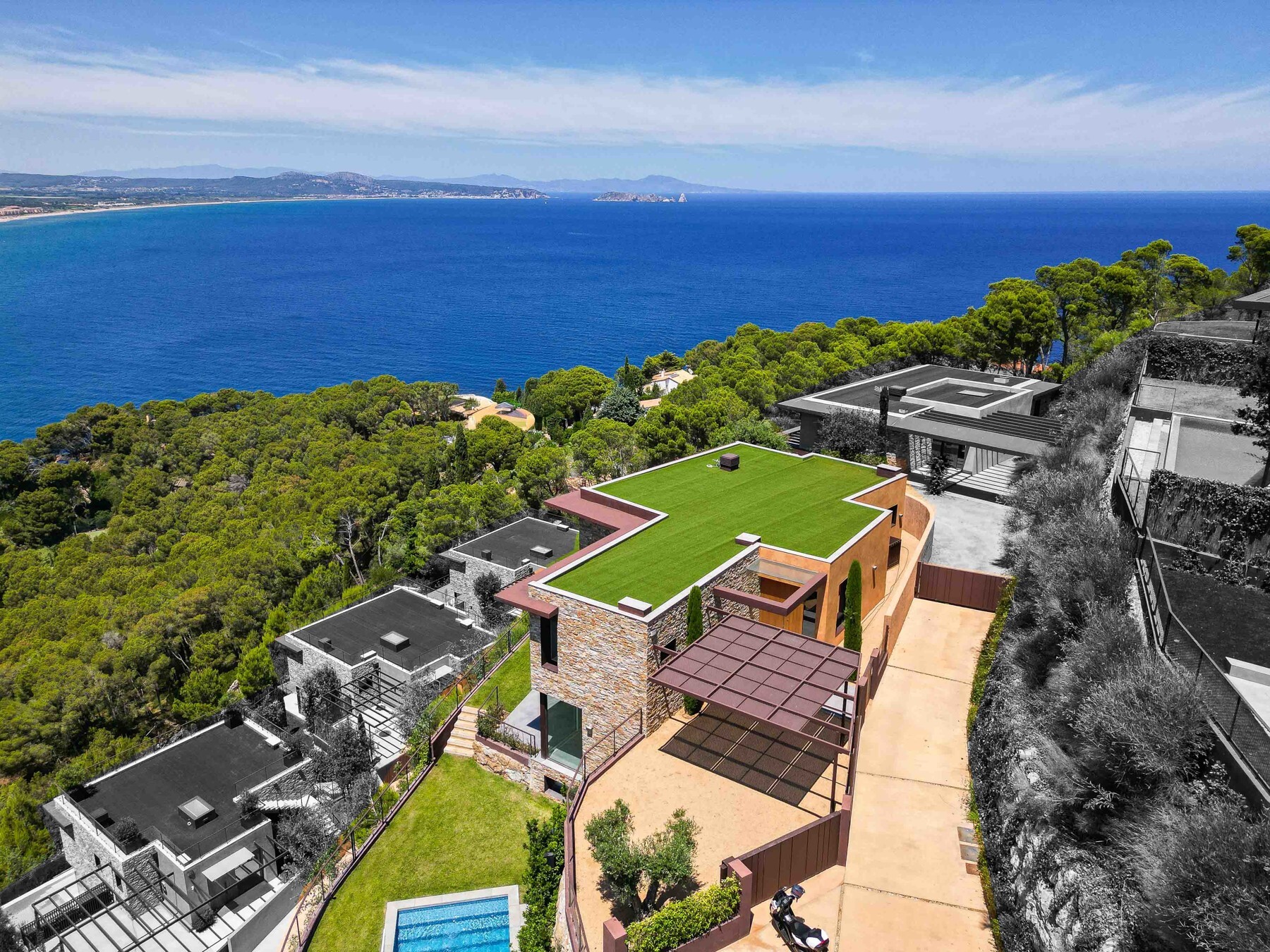  Stunning property with sea views near Sa Riera, Begur - 物件實景