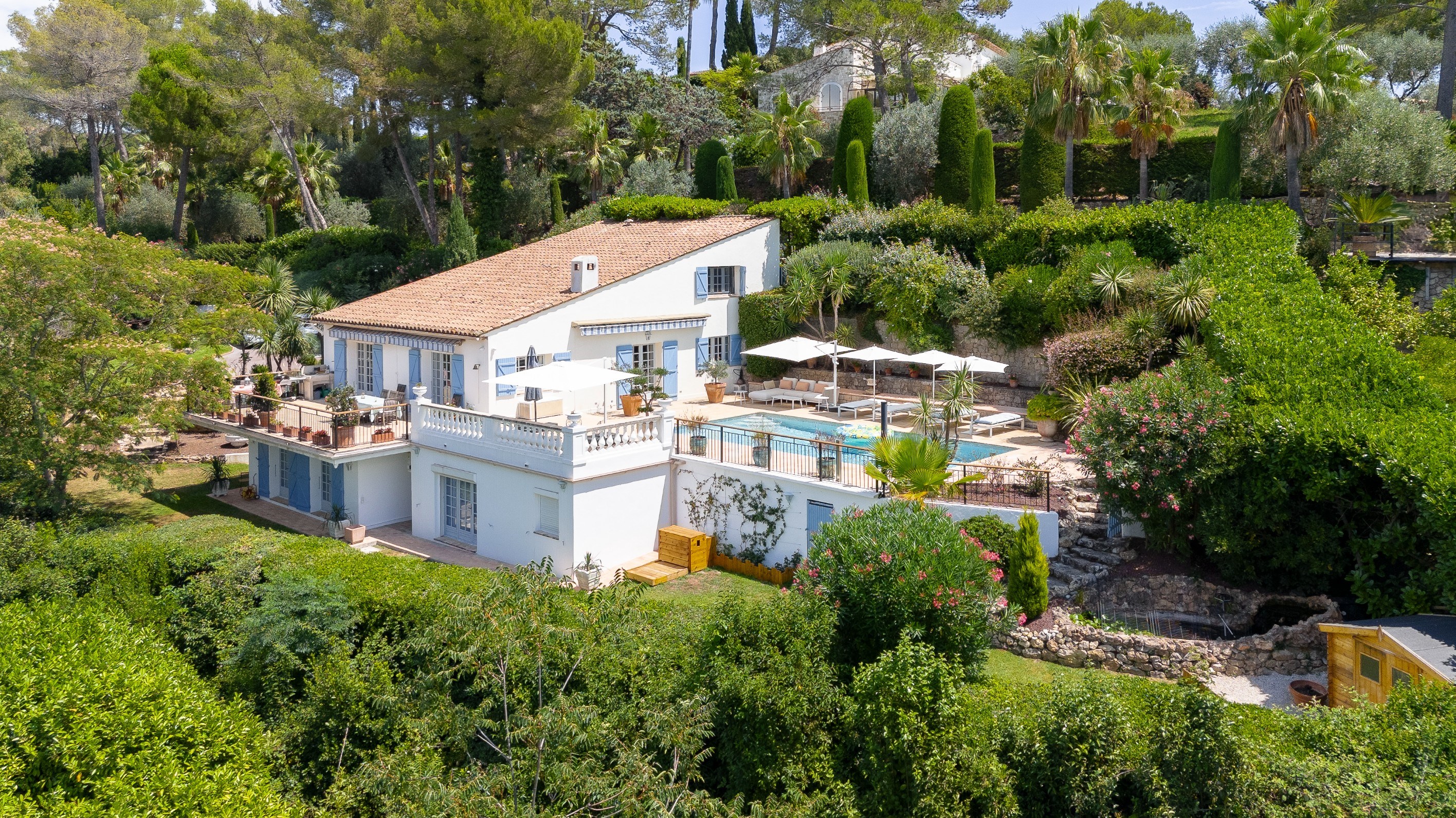  Exceptional property for sale in Mougins, panoramic views, close to the village - 物件實景