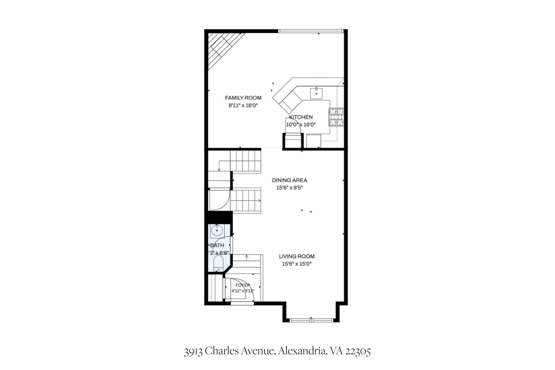  3913 Charles Avenue, Alexandria, VA, 22305 - 物件實景