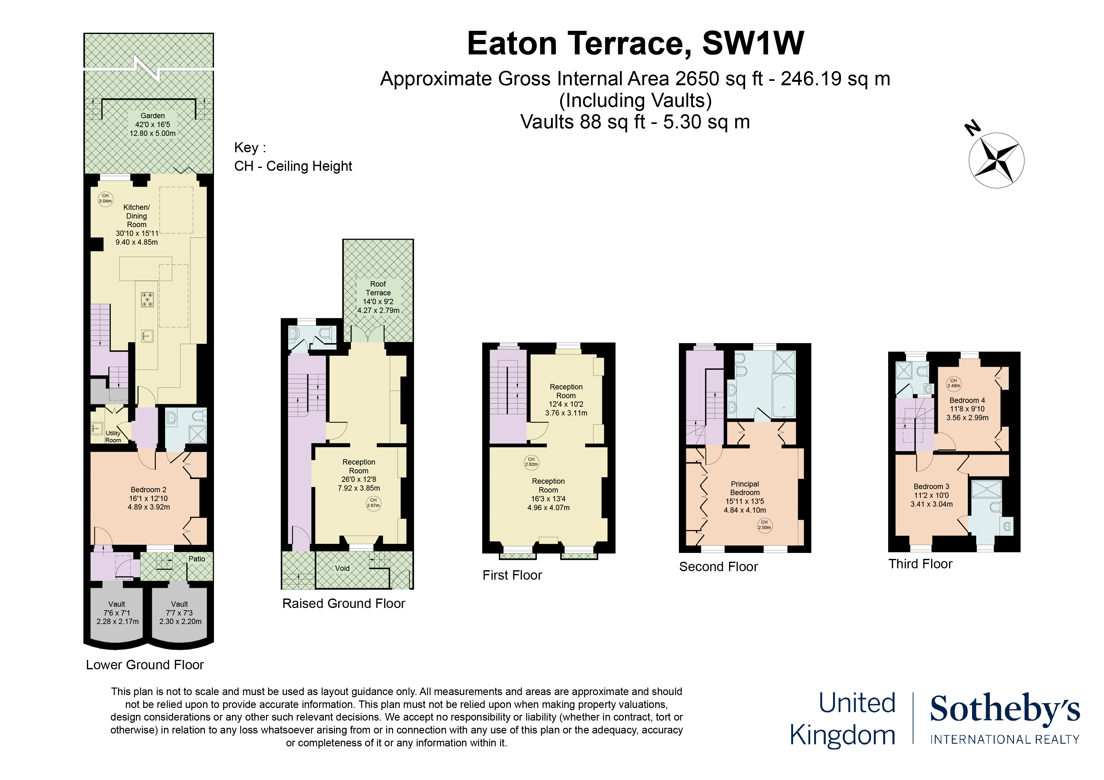 Beautifully finished townhouse on Eaton Terrace 