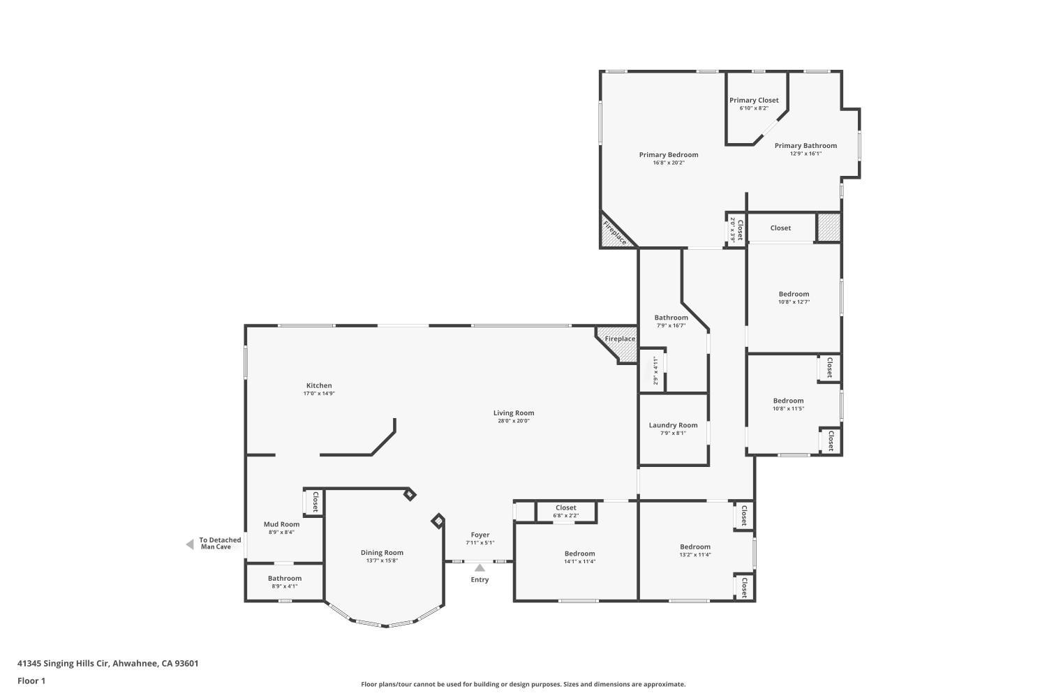 Ahwahnee, California, 93601, United States, 5 Bedrooms Bedrooms, ,4 BathroomsBathrooms,Residential,For Sale,2043706