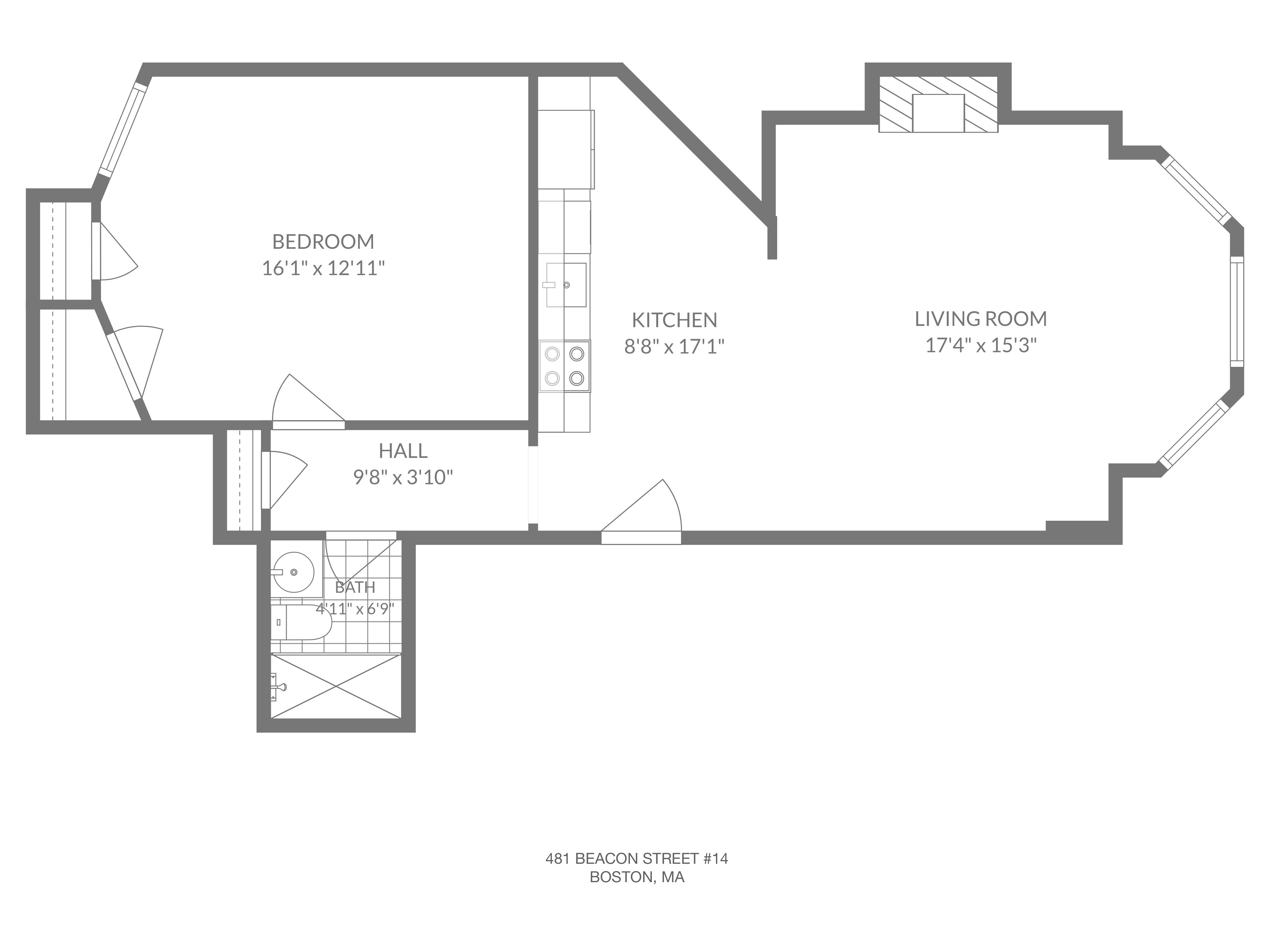  481 Beacon Street, Boston, MA, 02115 - 物件實景