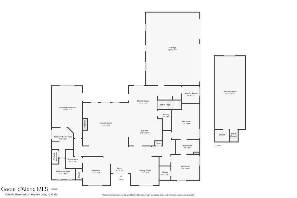 Hayden, Idaho, 83835, United States, 4 Bedrooms Bedrooms, ,Residential,For Sale,2000140