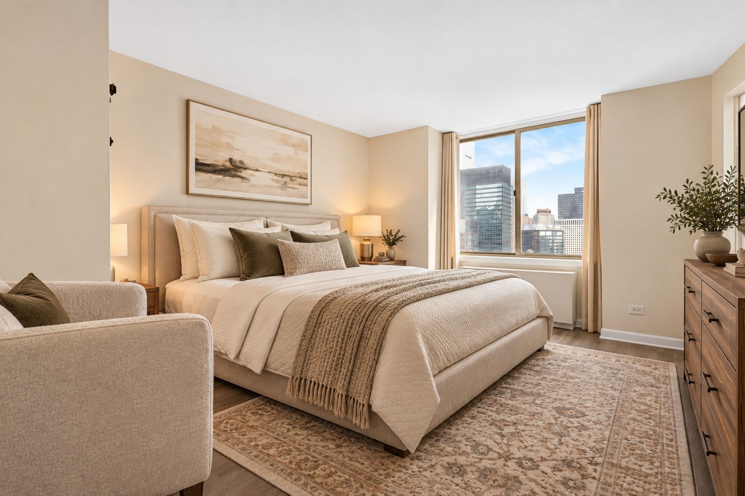  High Floor Renovated 2Bed, 2Bath in Midtown - 物件實景
