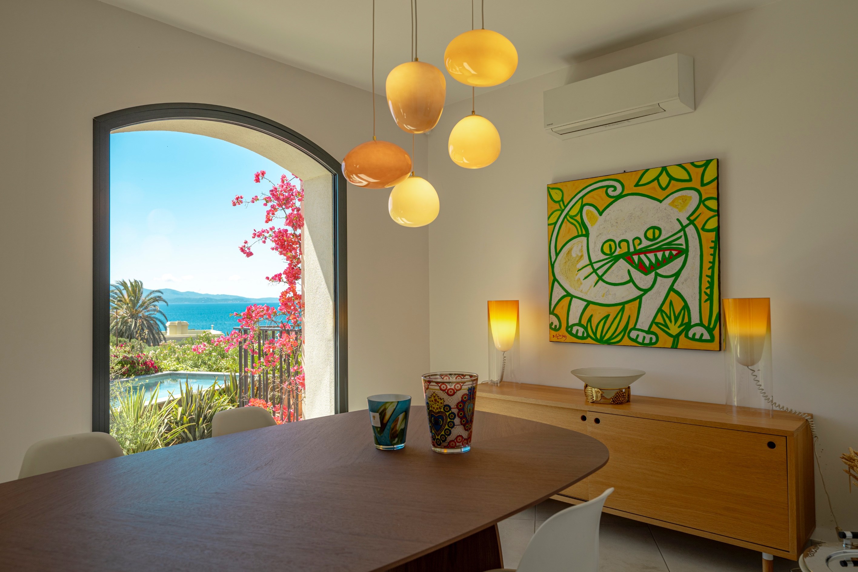  Luxury villa with pool and sea view, Sanguinary road Ajaccio - Corsica - 物件實景