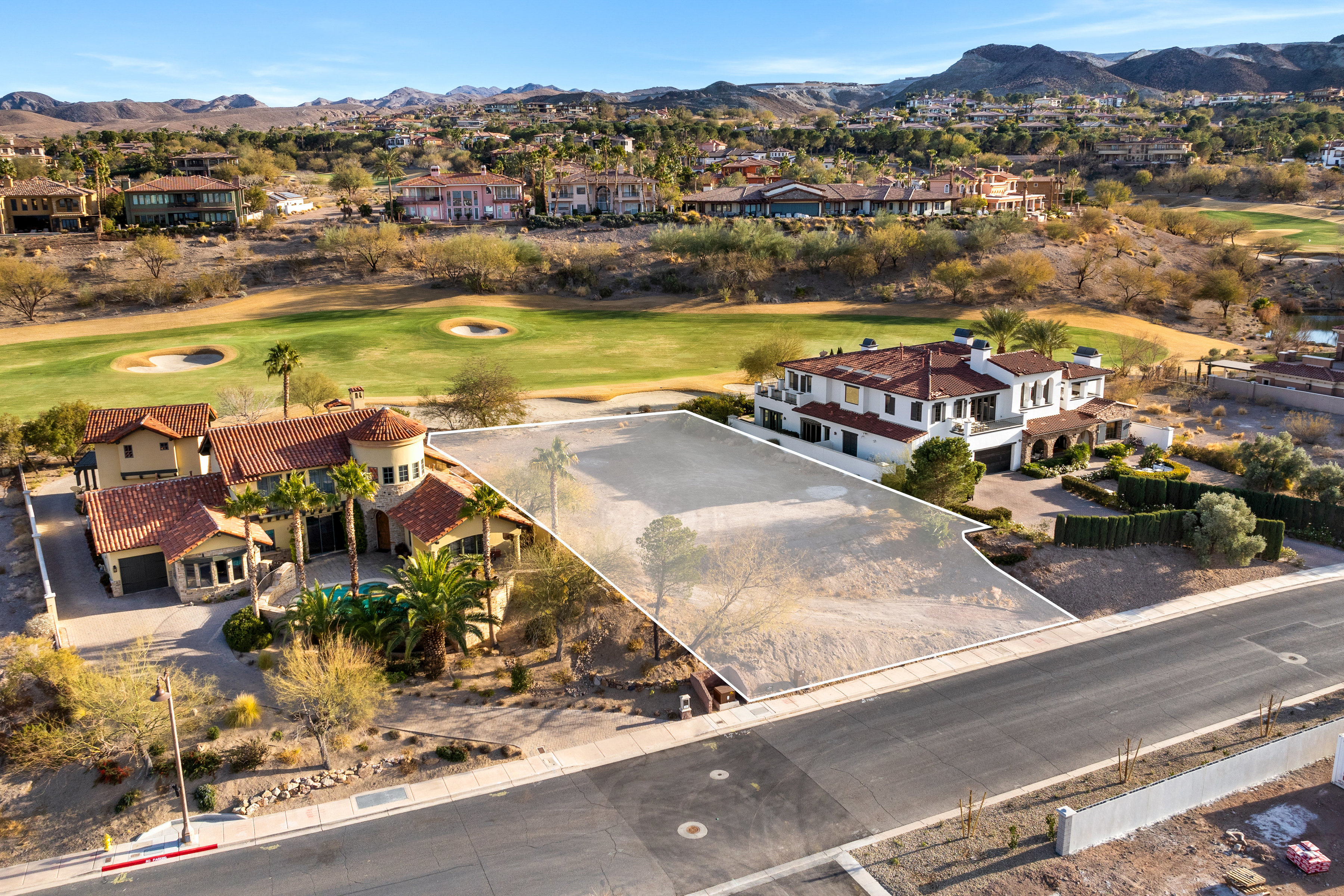  Lake Las Vegas Custom Lot In Double Gated Enclave 100ft Golf Frontage/Lake View - 物件實景