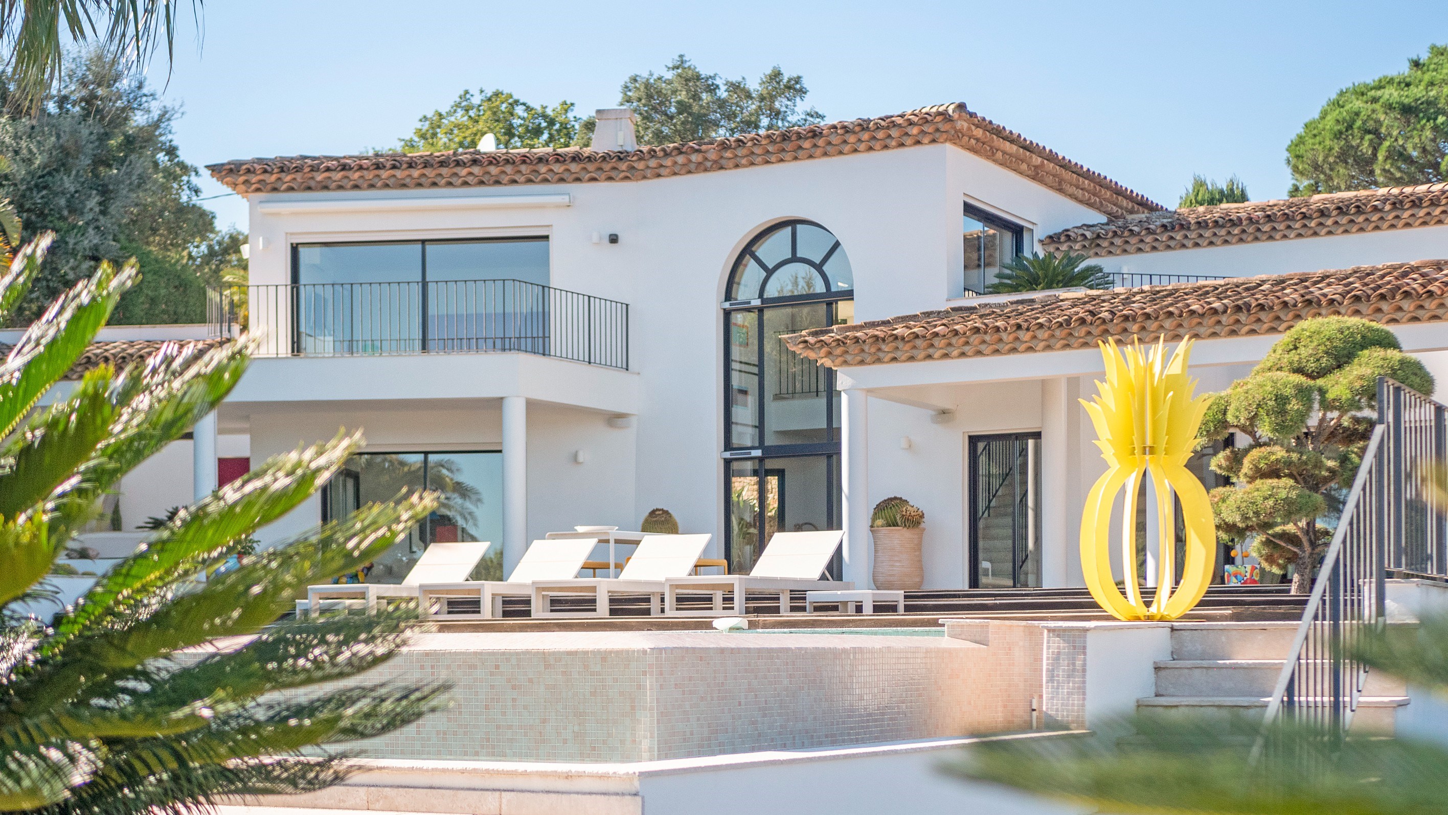  Grimaud Modern home with pool and sea view - Beauvallon Estate - 物件實景