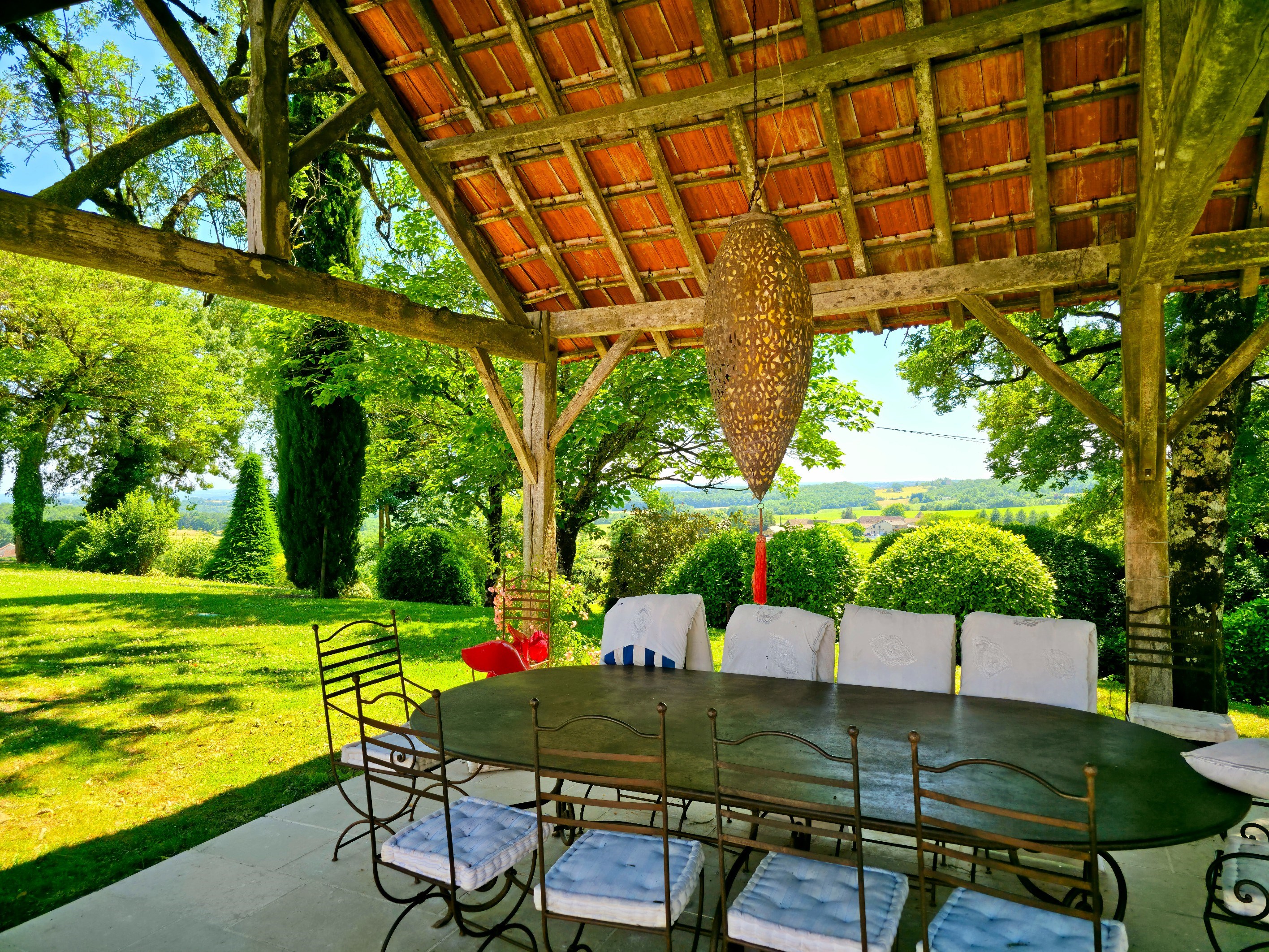  Exceptional 18th century manor house with panoramic views and Bergerac wine est… - 物件實景