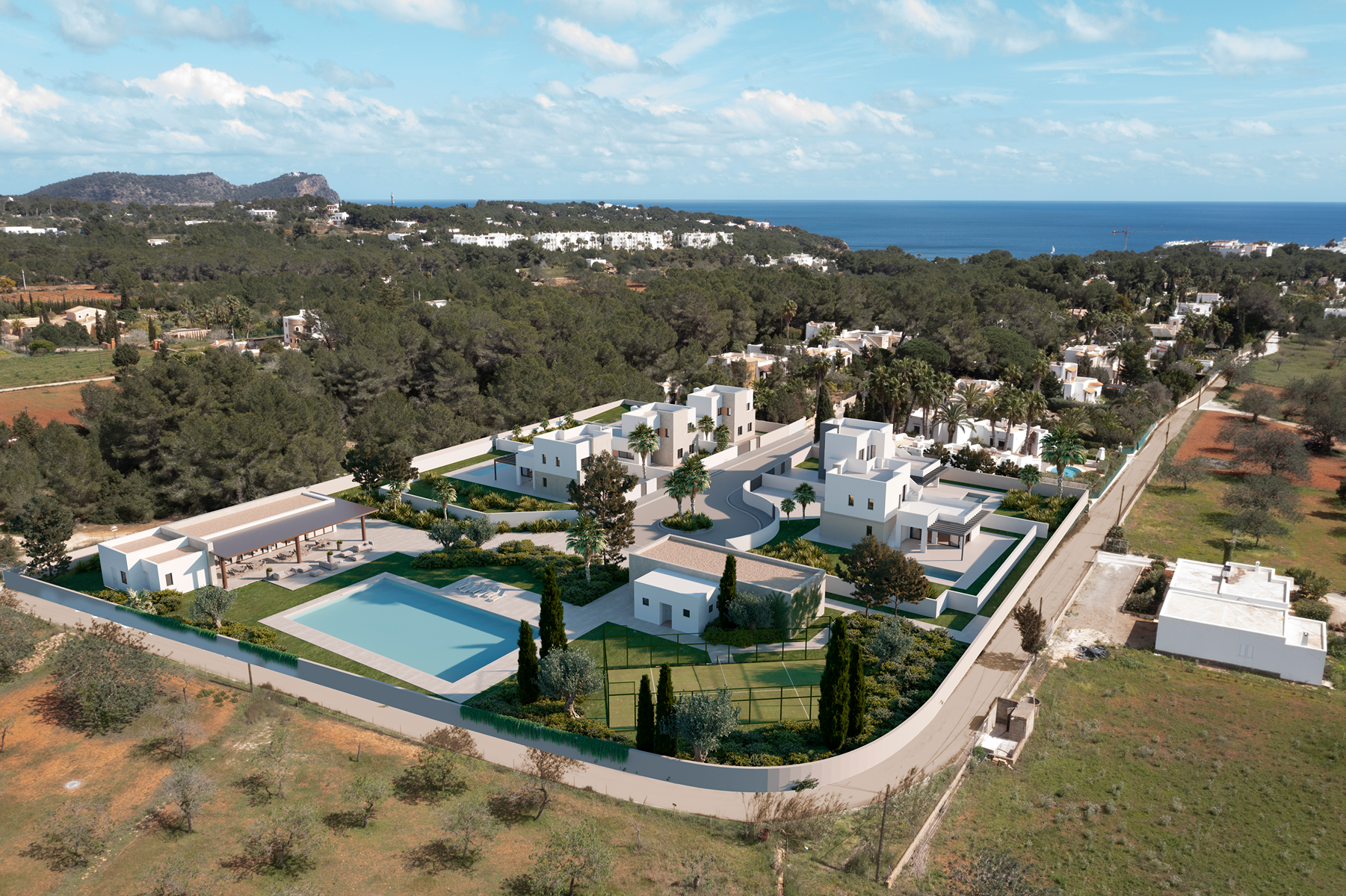  4-bedroom villa with pool in San Carlos - 物件實景