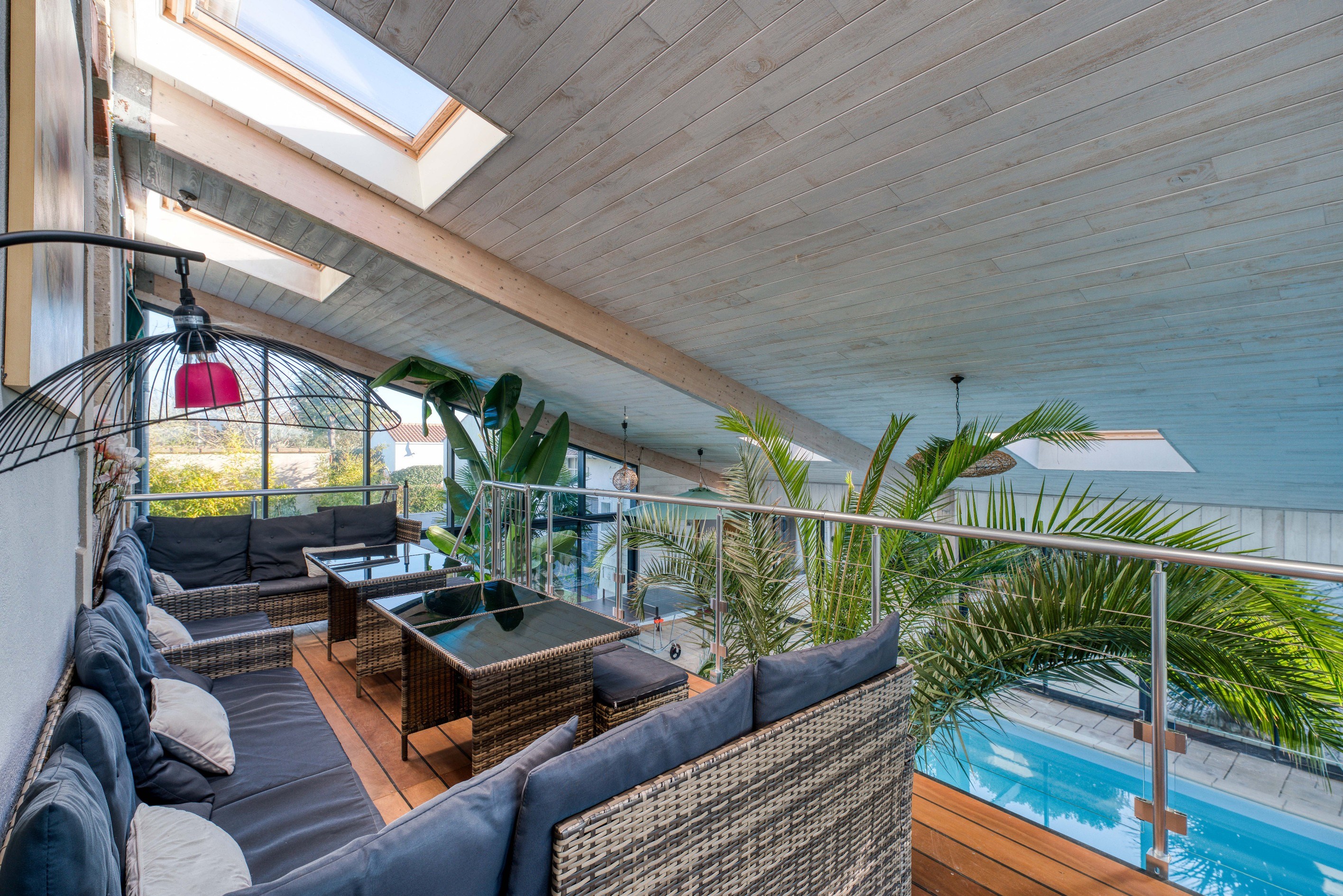  CHARACTER VILLA WITH EXCEPTIONAL SEA VIEW AND WELLNESS AREA IN PORT DES BARQUES - 物件實景