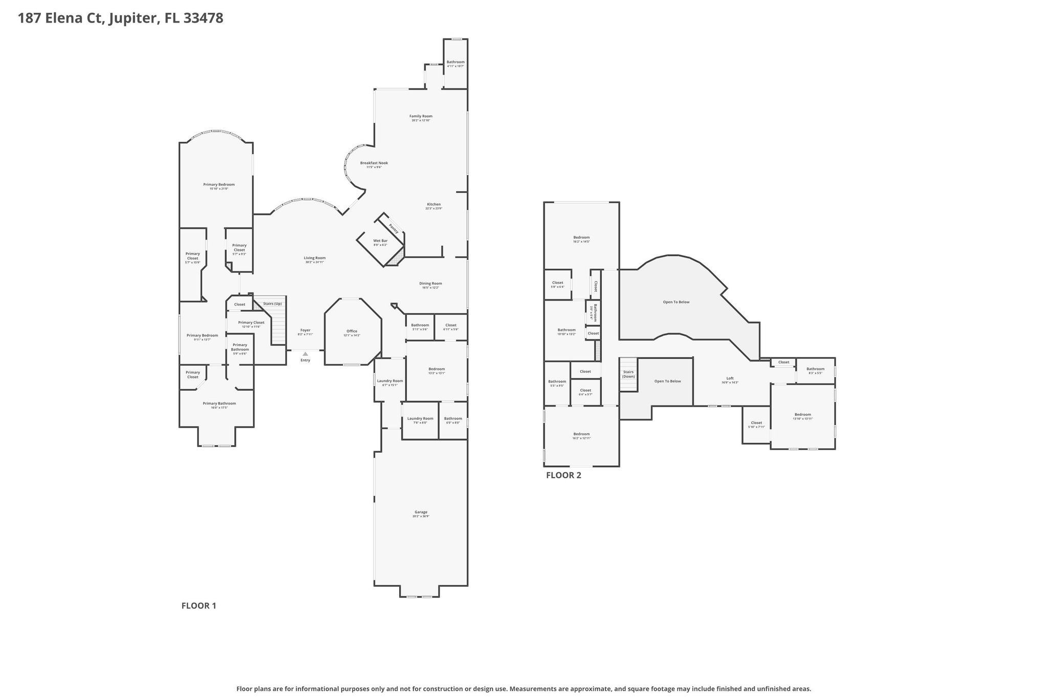  187 Elena Court, Jupiter, FL, 33478 - 物件實景