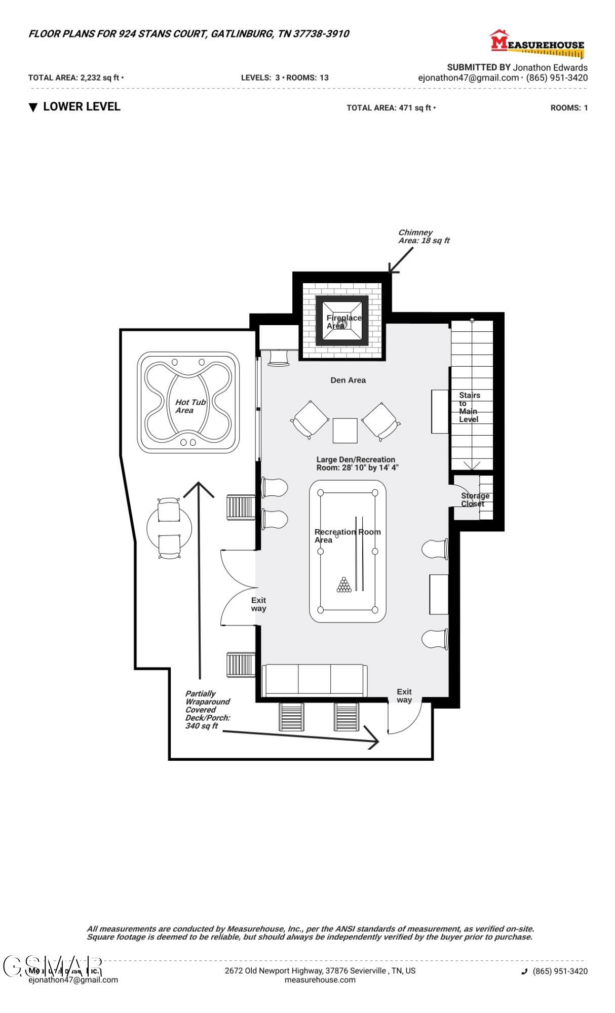 Gatlinburg, Tennessee, 37738, United States, 5 Bedrooms Bedrooms, ,4 BathroomsBathrooms,Residential,For Sale,2023747