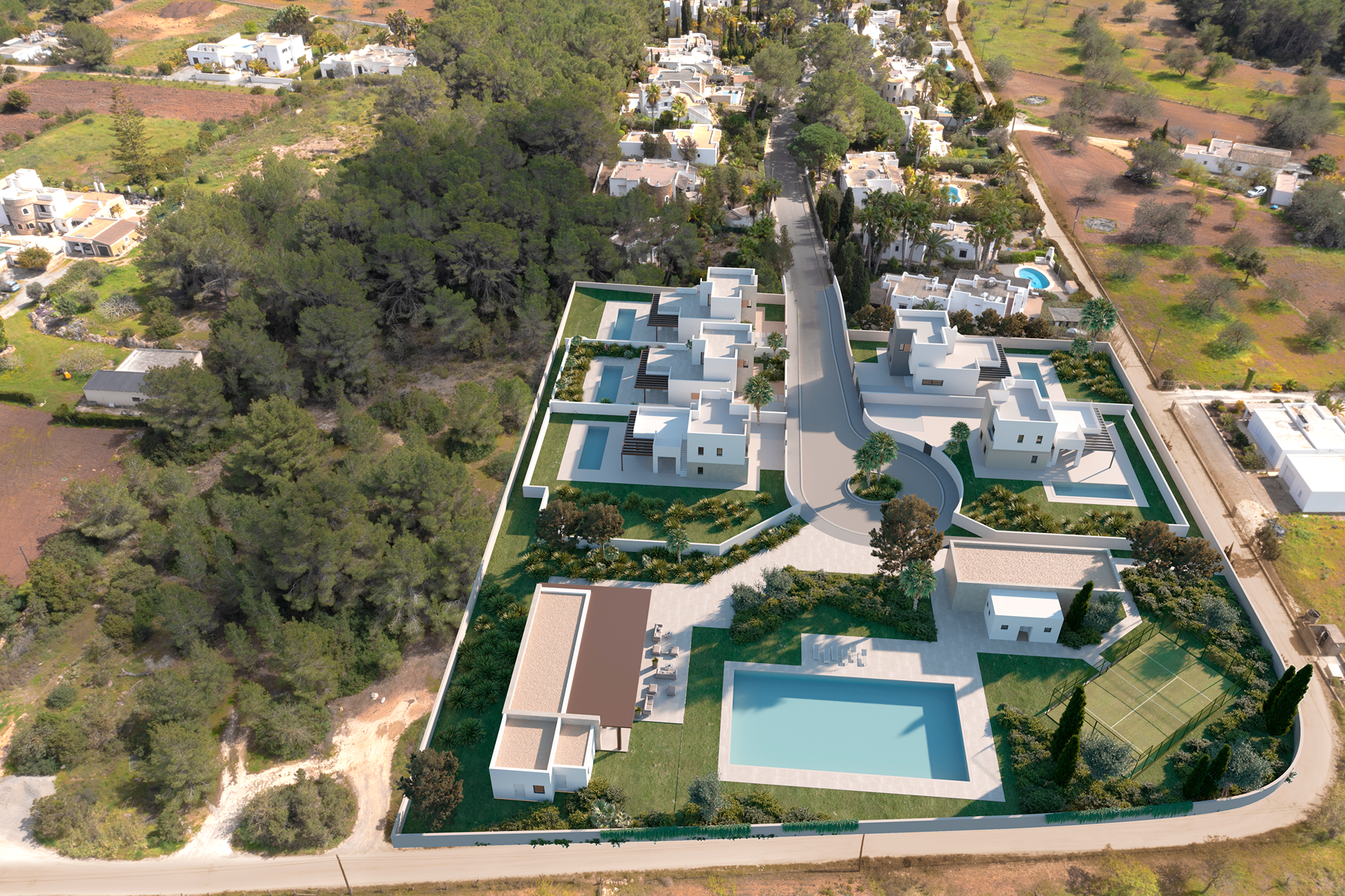  4-bedroom villa with pool in San Carlos - 物件實景