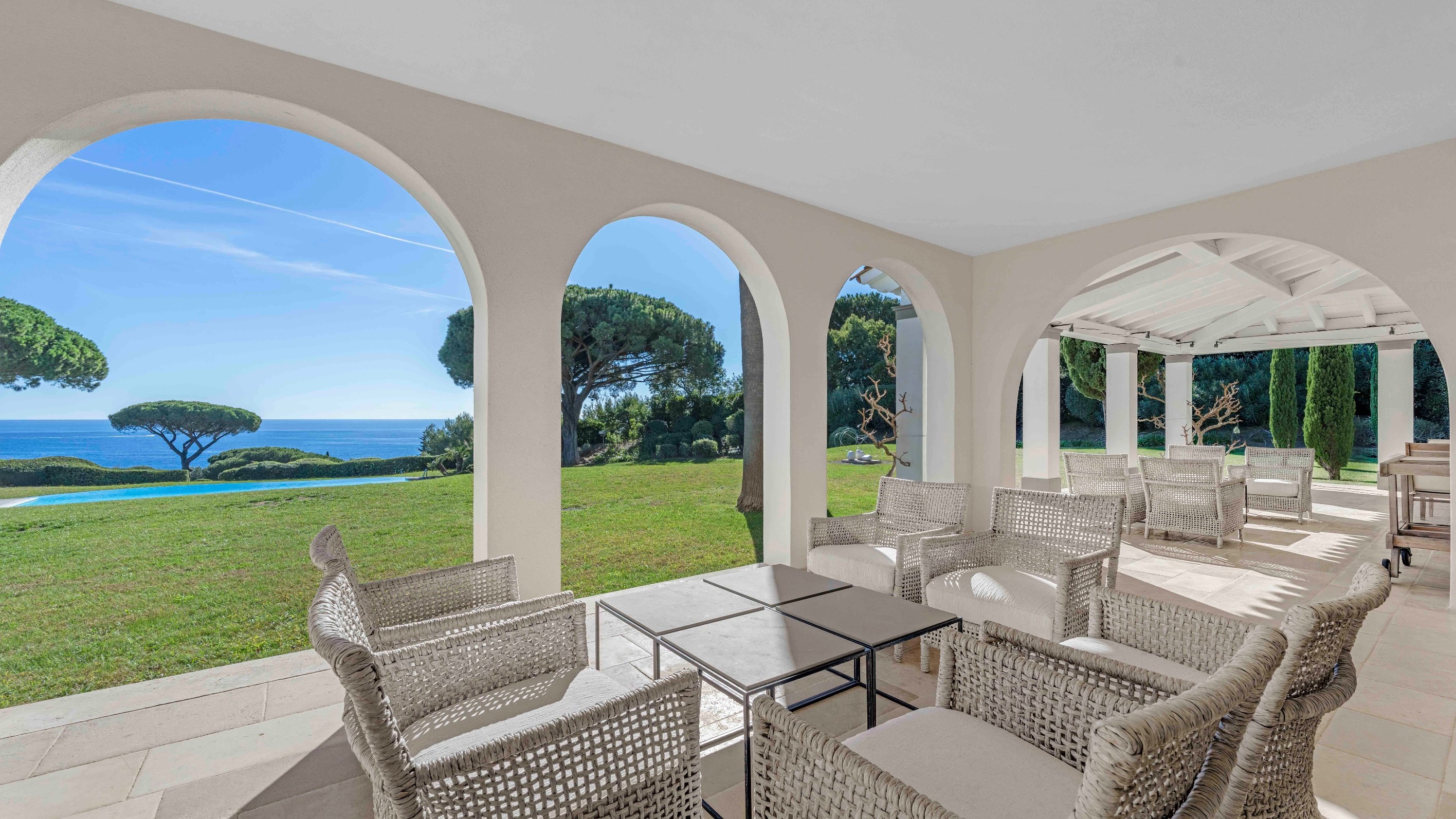  Ramatuelle Mediterranean estate 400 sqm with sea views near Pampelonne - 物件實景