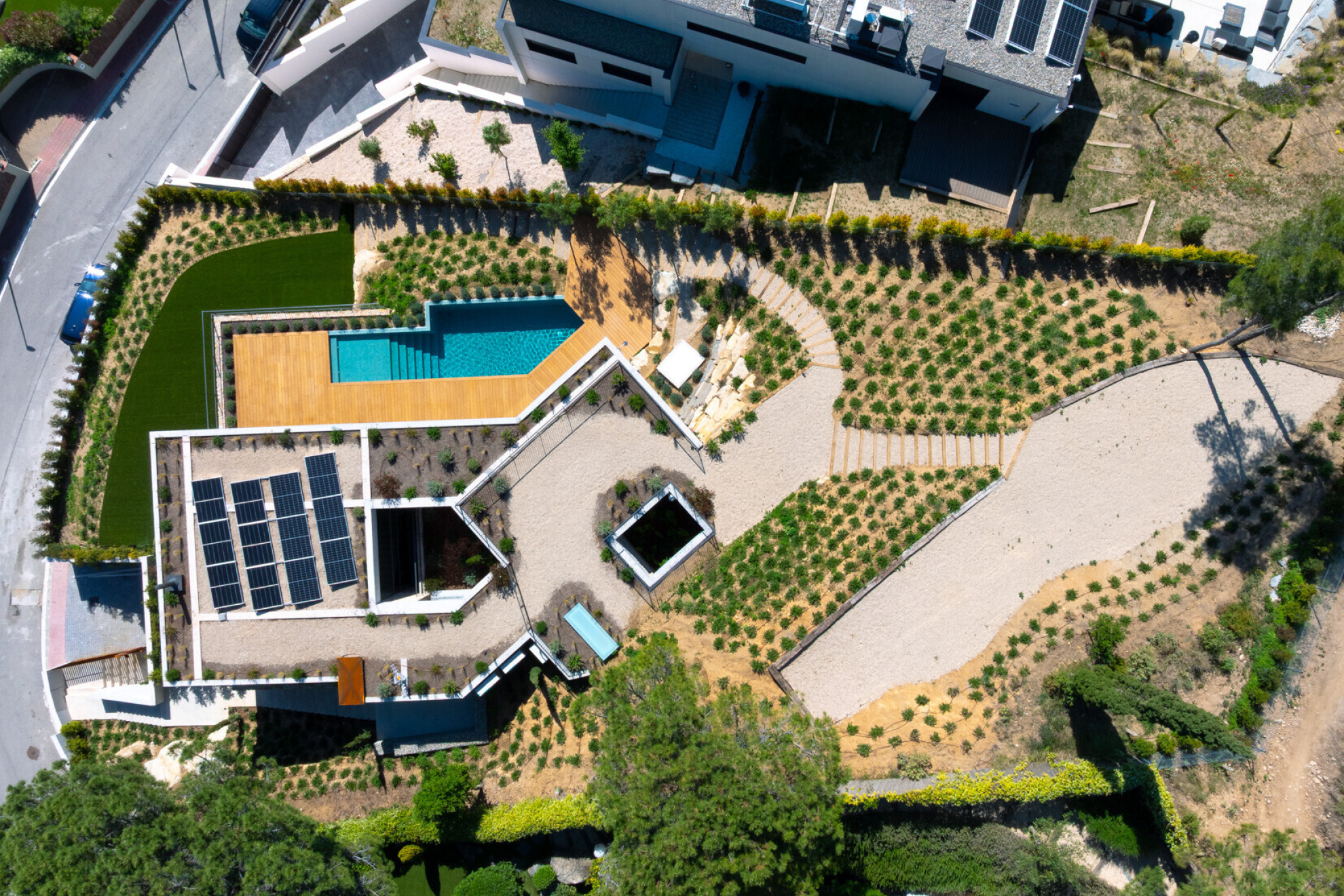 Spectacular new contemporary house with sea views in Cabrils - 物件實景