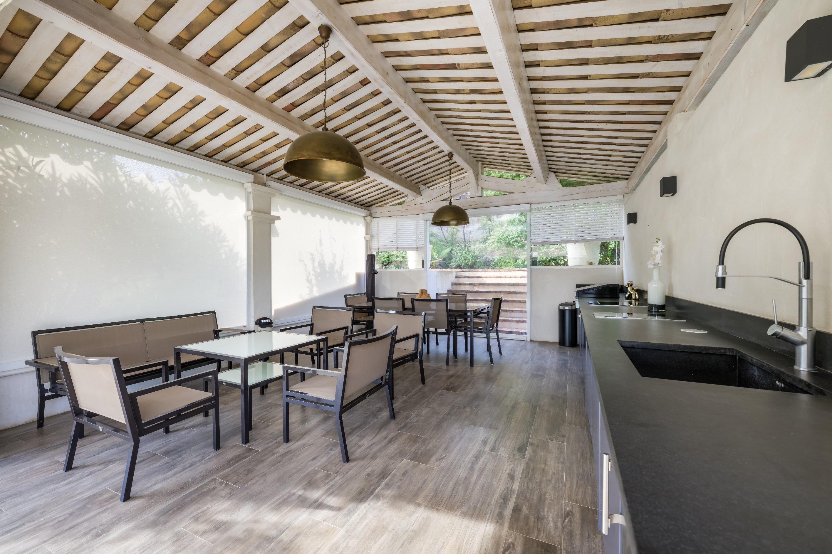  Exceptional sea-view villa, fully renovated, La Roquette-sur-Siagne - 物件實景