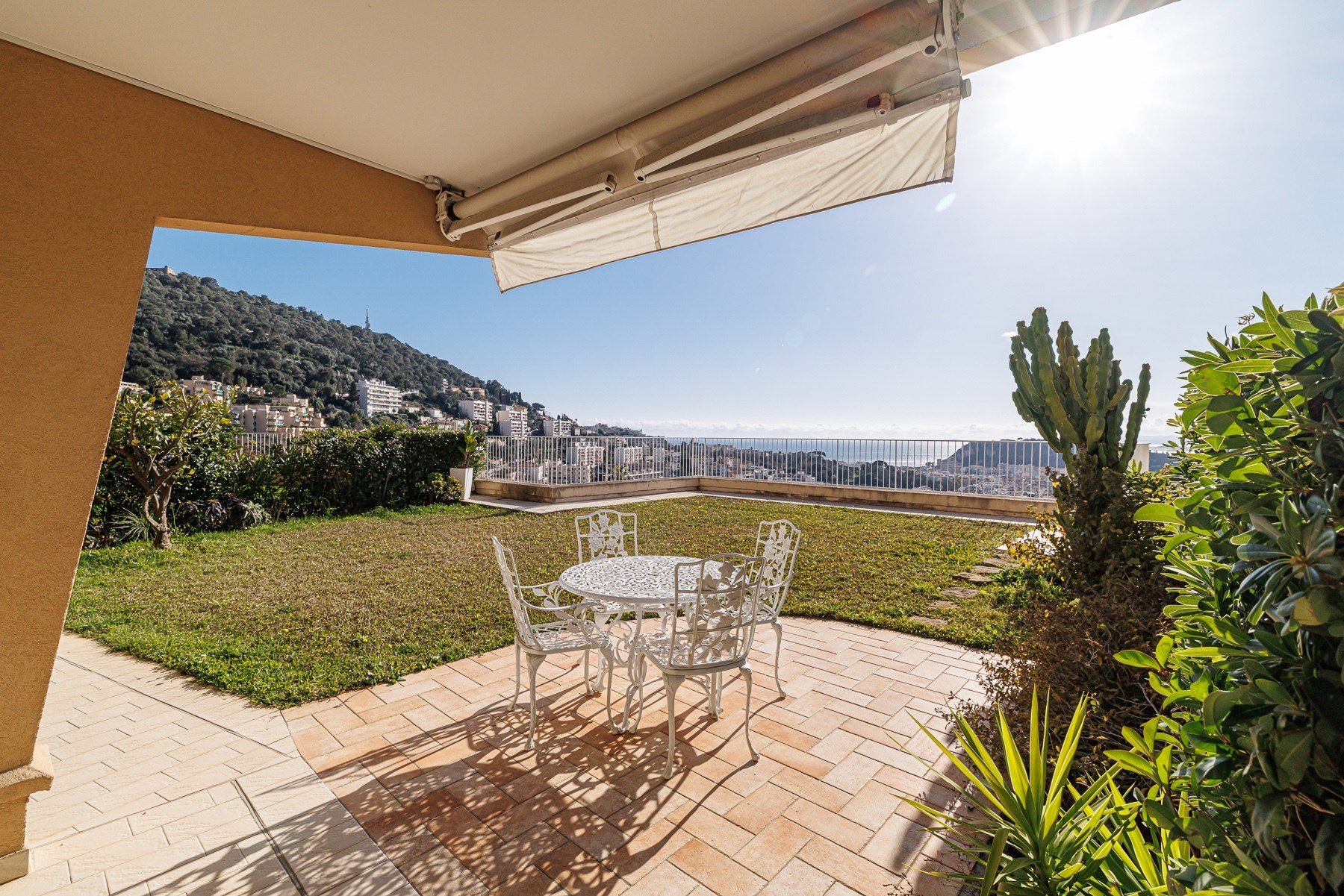  3-room apartment in Nice Mont Alban Mont Boron with garden, terrace and sea view - 物件實景